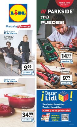 Folleto Lidl 23.02.2023 - 01.03.2023