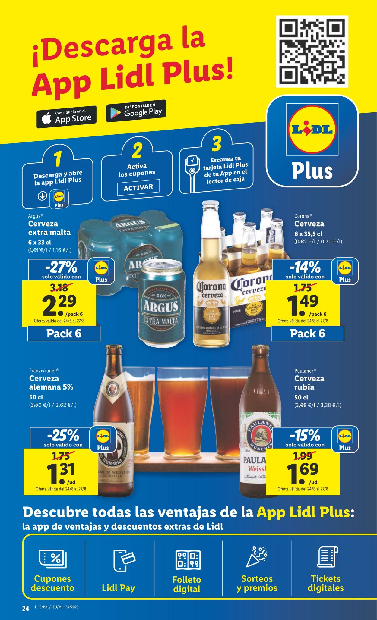 Folleto Lidl 24.08.2023 - 27.08.2023