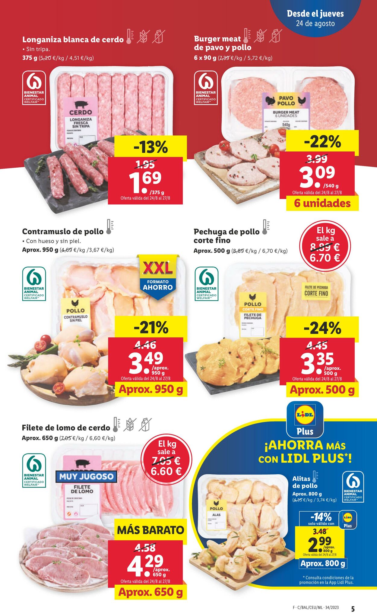 Folleto Lidl 24.08.2023 - 27.08.2023