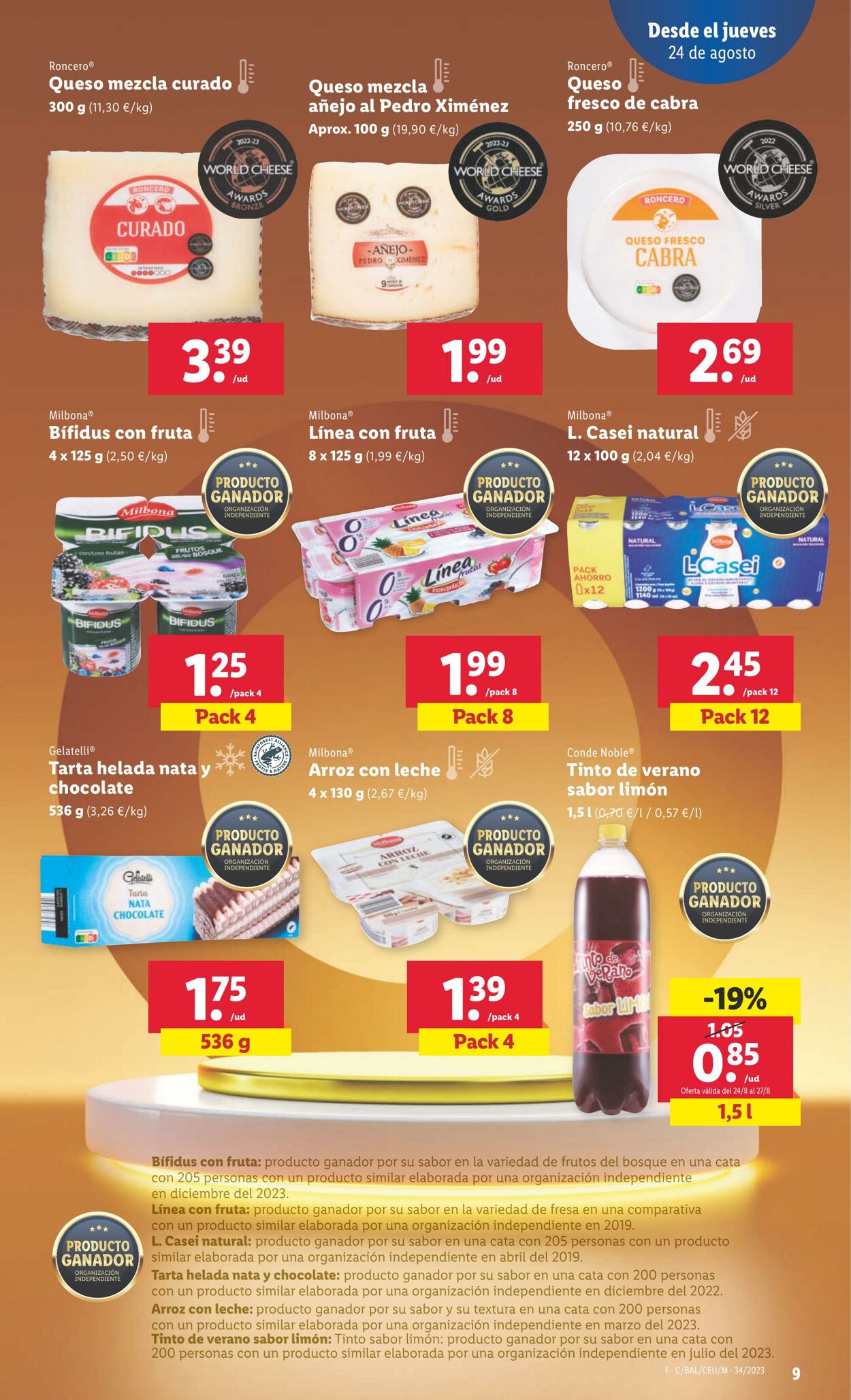 Folleto Lidl 24.08.2023 - 27.08.2023