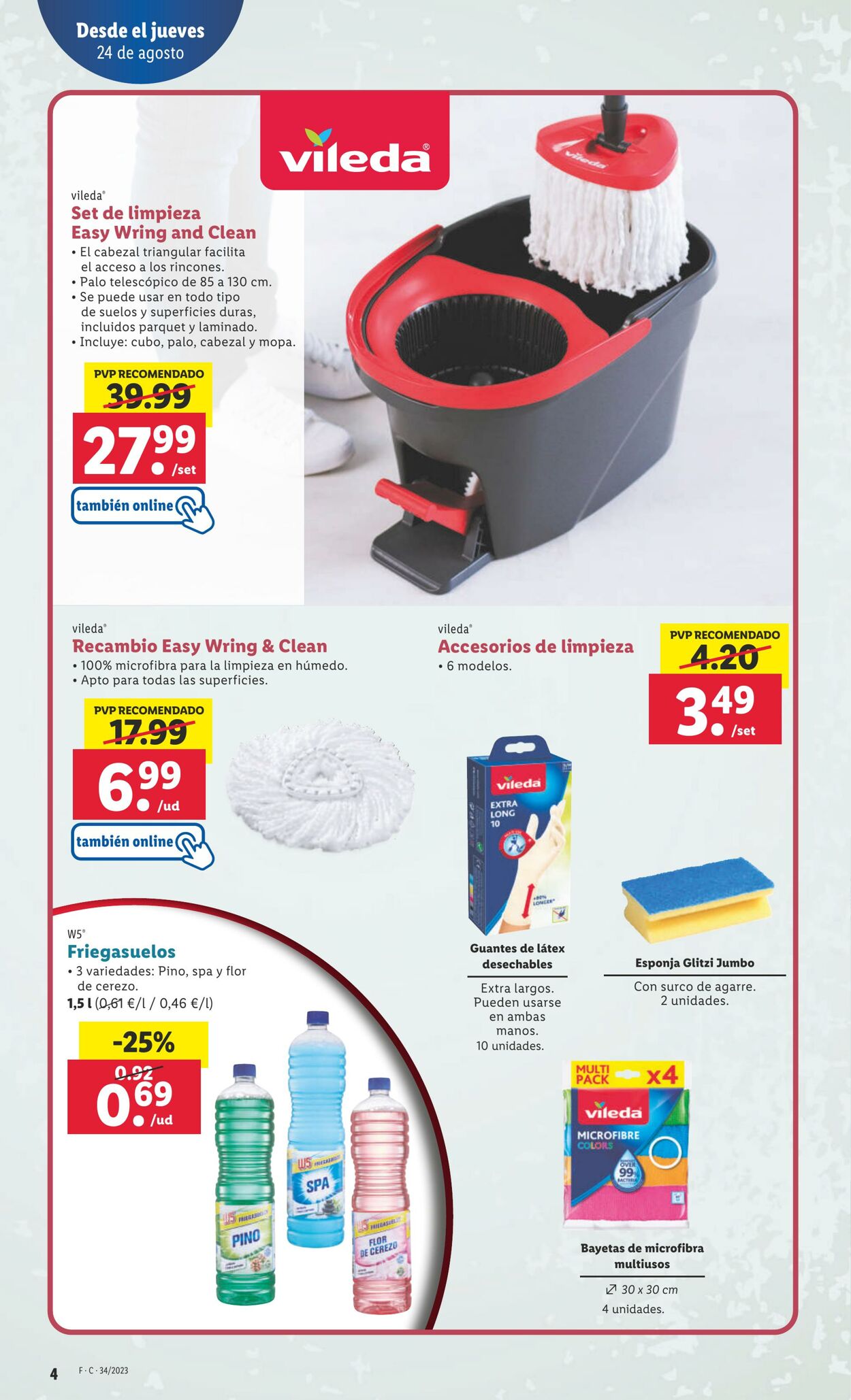 Folleto Lidl 24.08.2023 - 27.08.2023