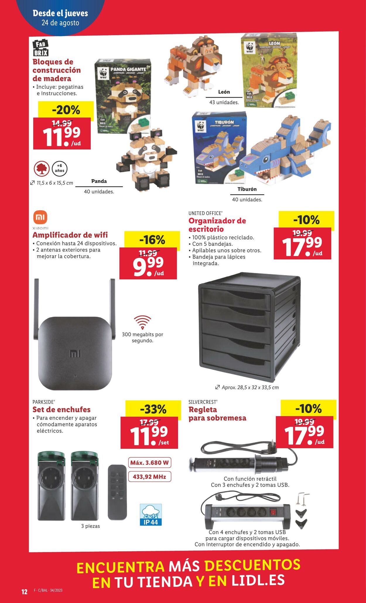 Folleto Lidl 24.08.2023 - 27.08.2023