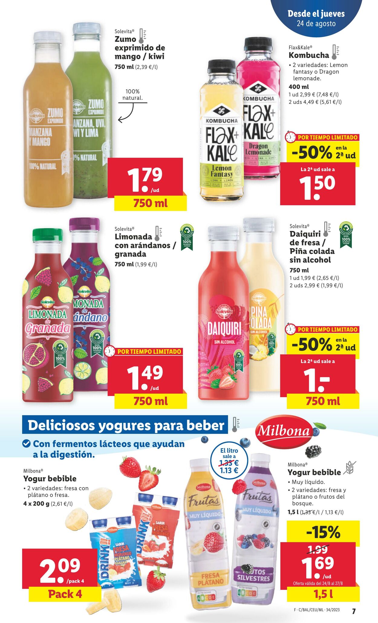 Folleto Lidl 24.08.2023 - 27.08.2023