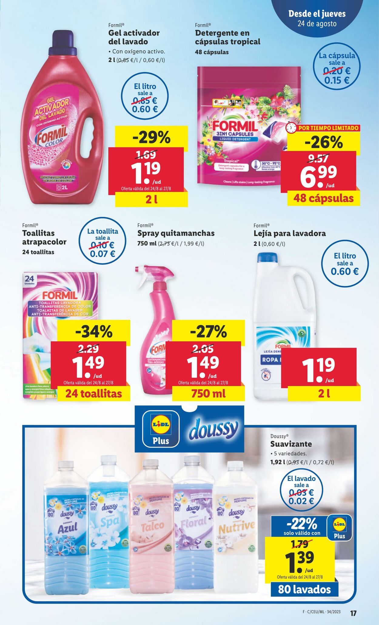 Folleto Lidl 24.08.2023 - 27.08.2023