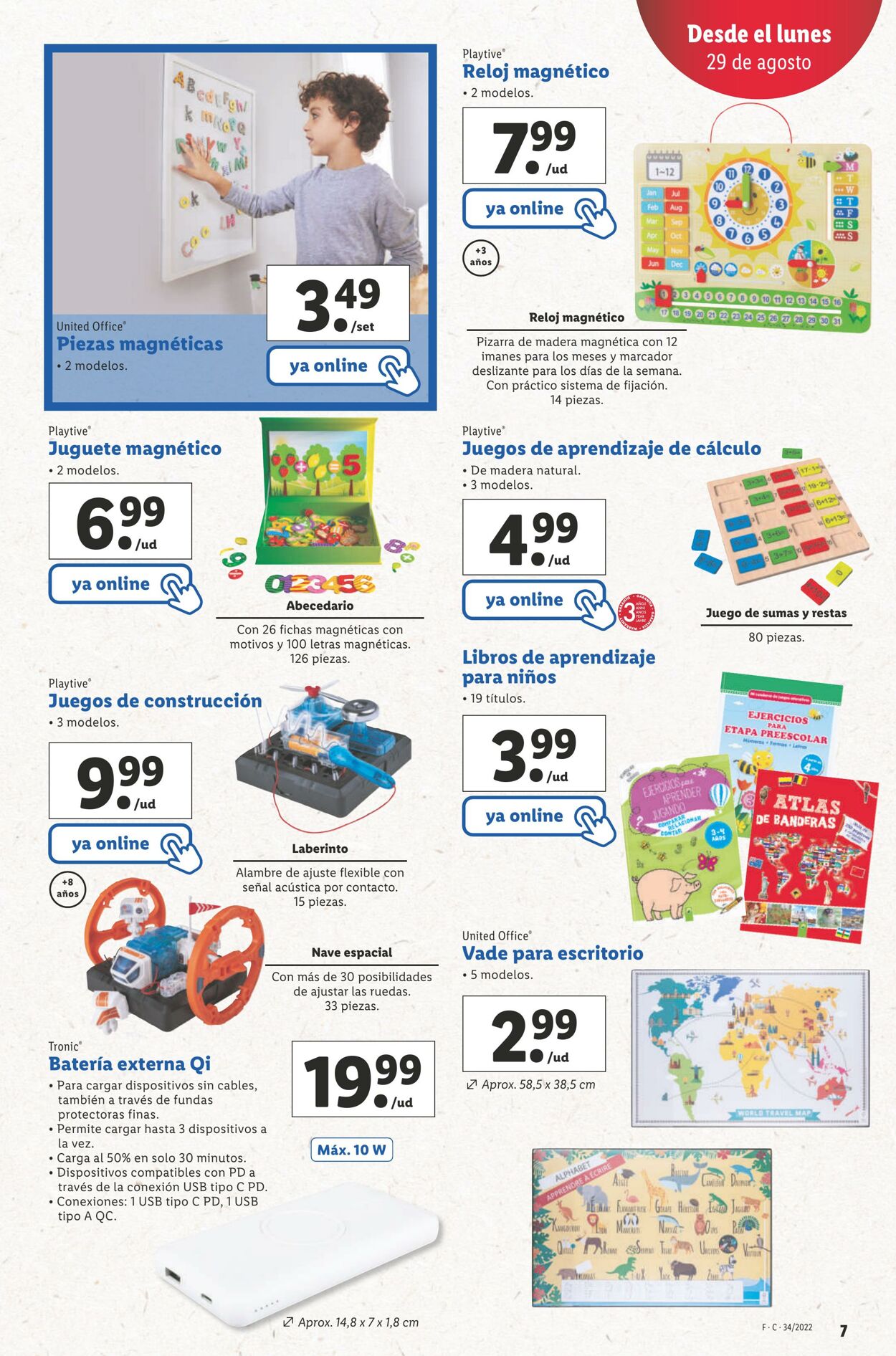 Folleto Lidl 29.08.2022 - 04.09.2022