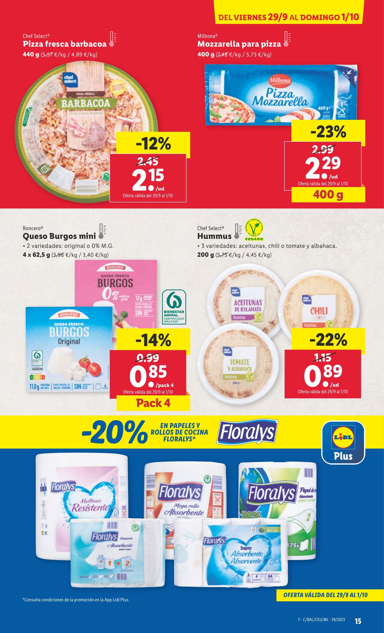 Folleto Lidl 25.09.2023 - 01.10.2023