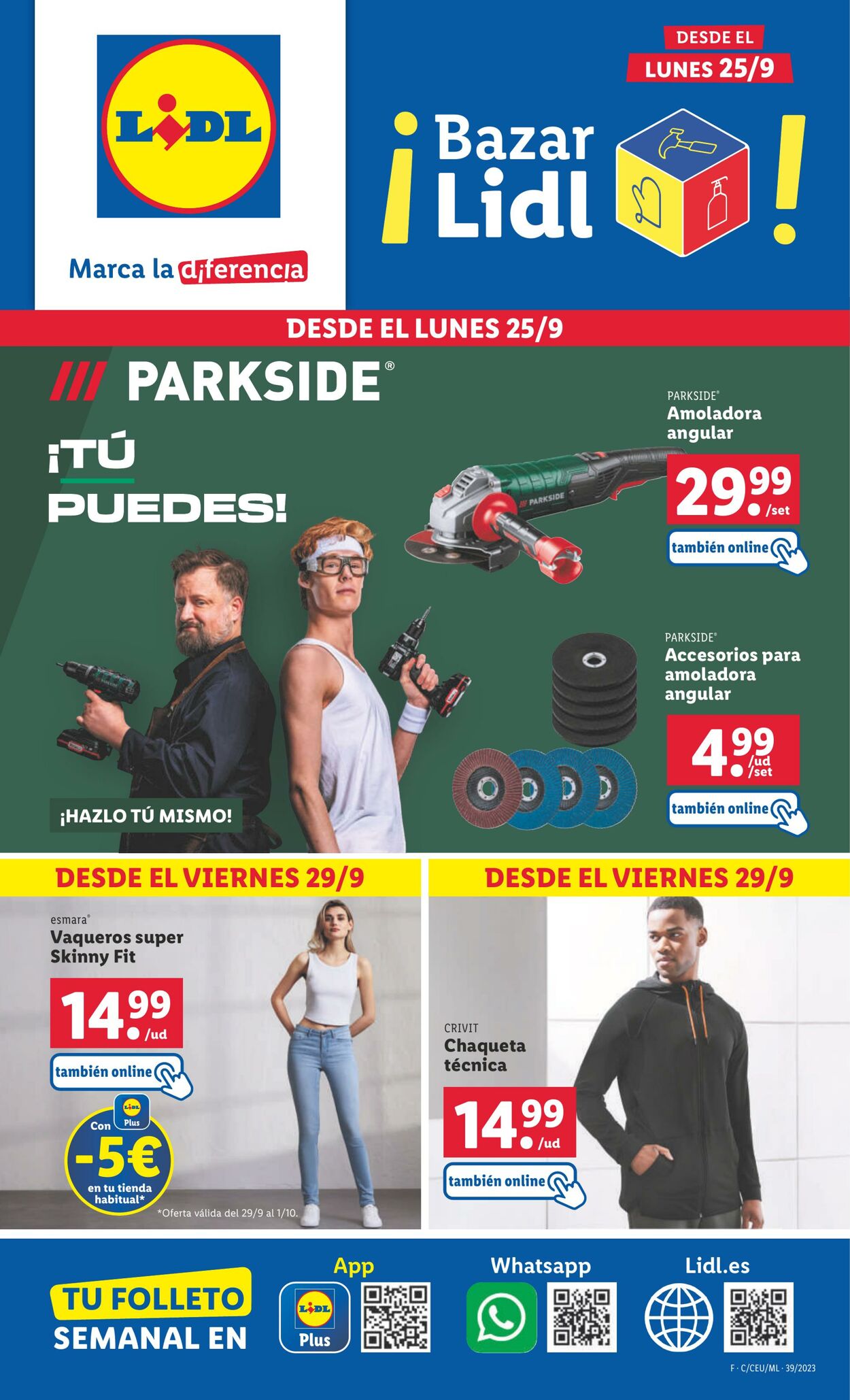 Folleto Lidl 25.09.2023 - 01.10.2023