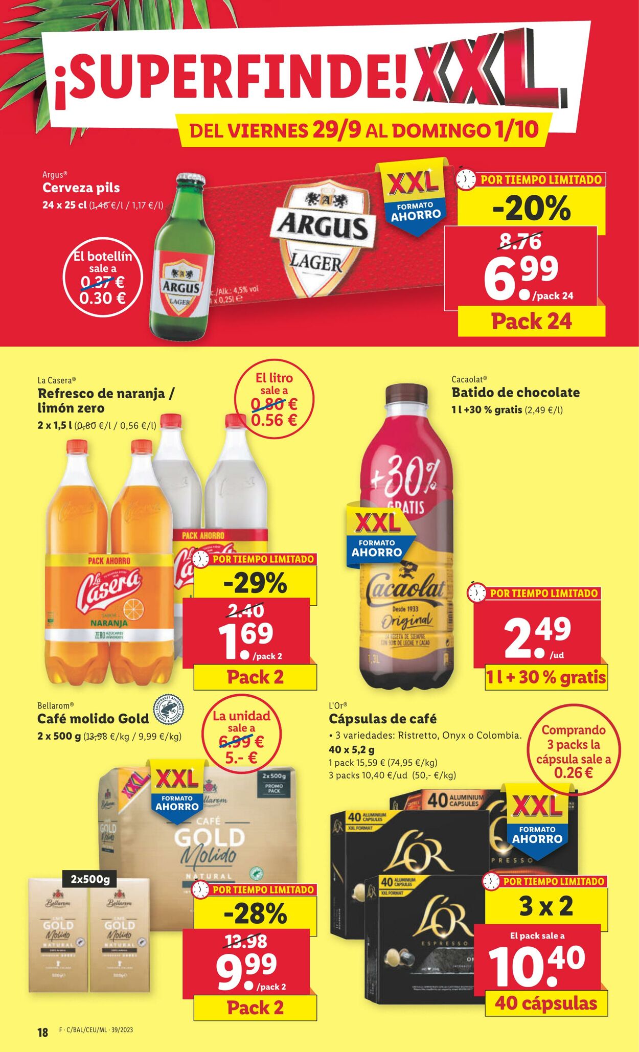 Folleto Lidl 25.09.2023 - 01.10.2023