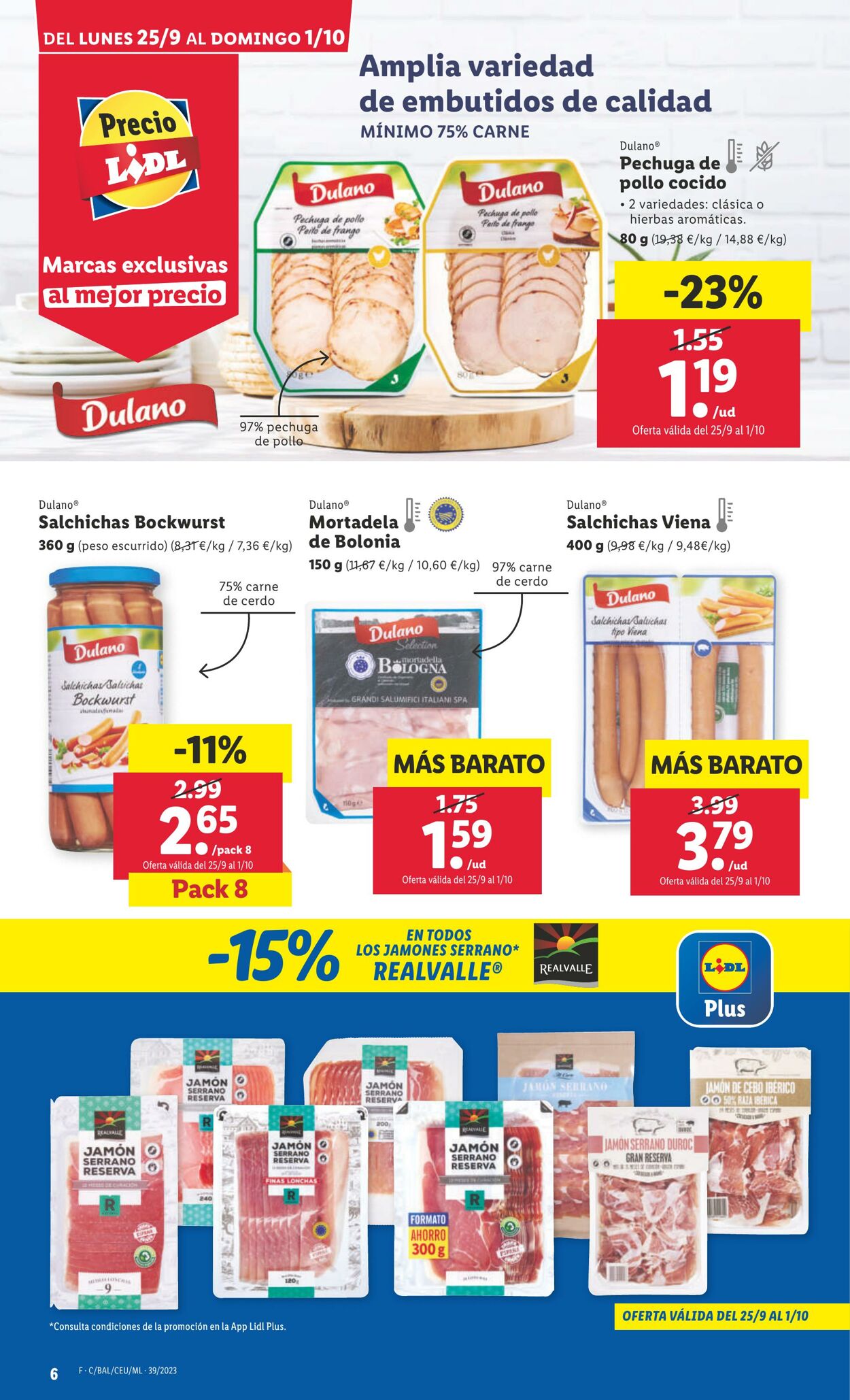 Folleto Lidl 25.09.2023 - 01.10.2023