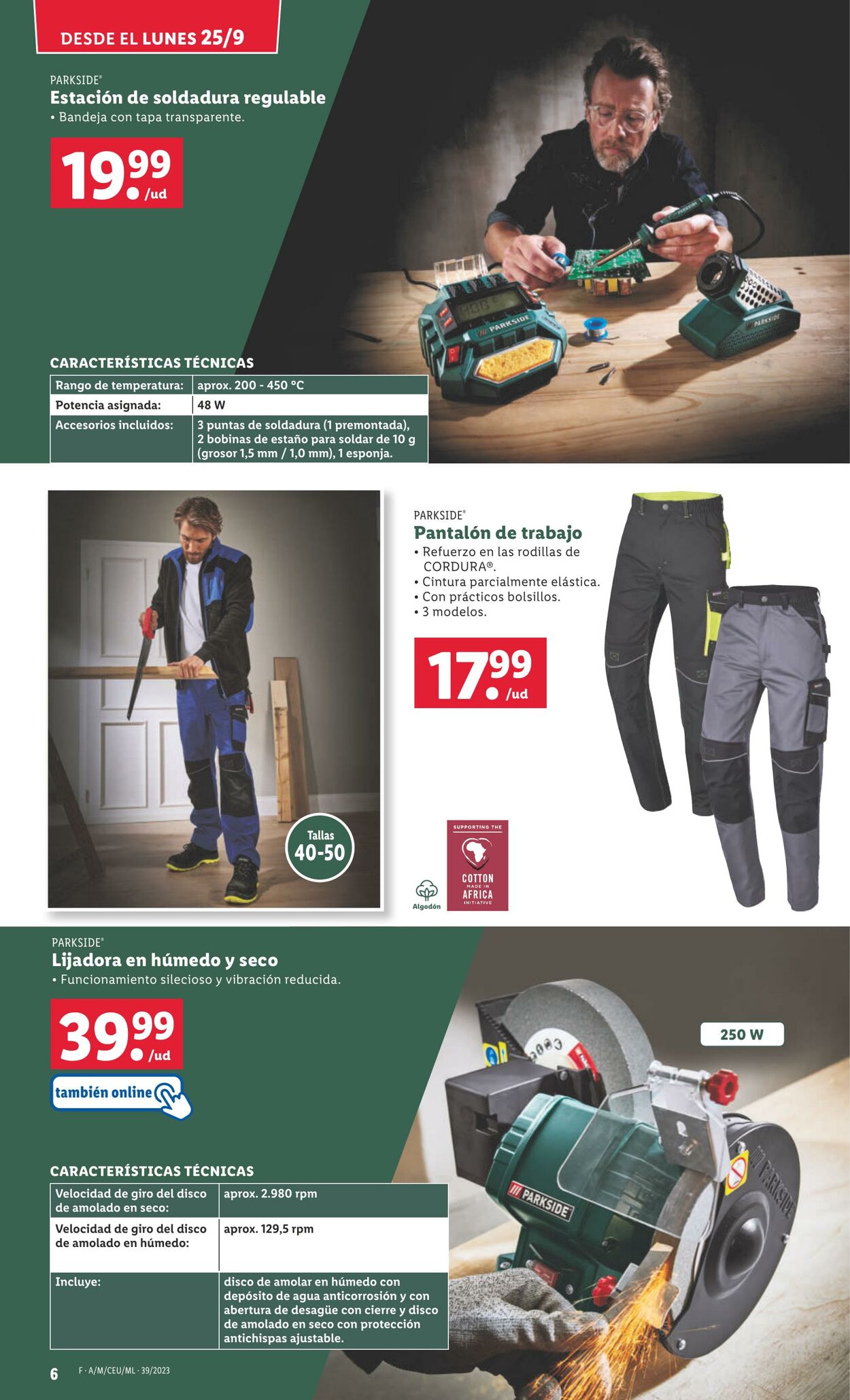 Folleto Lidl 25.09.2023 - 01.10.2023