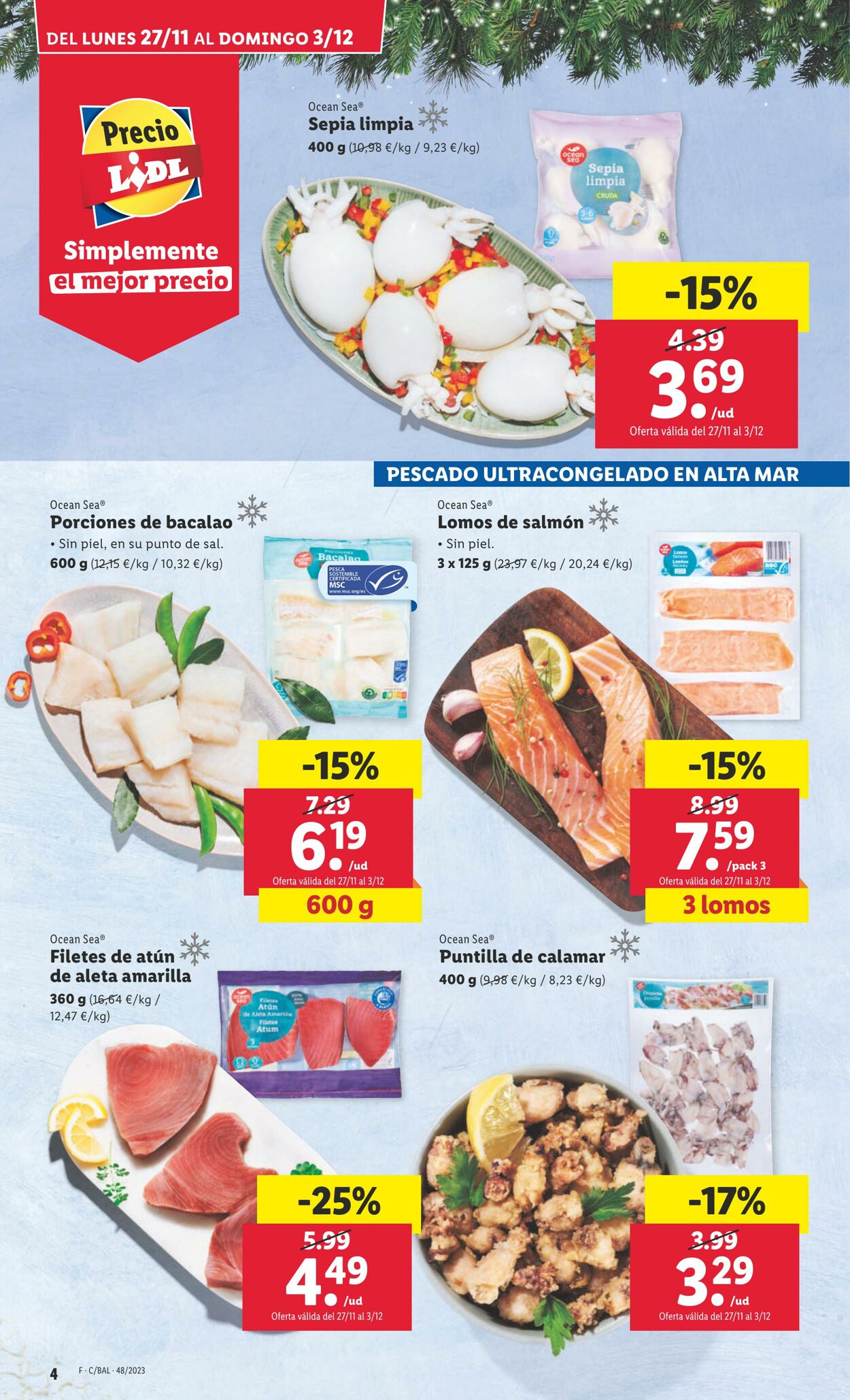 Folleto Lidl 27.11.2023 - 03.12.2023