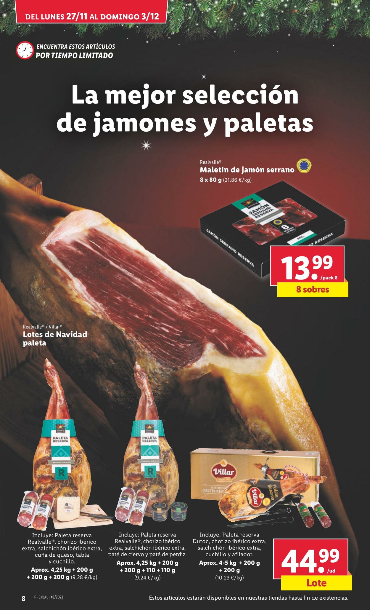 Folleto Lidl 27.11.2023 - 03.12.2023