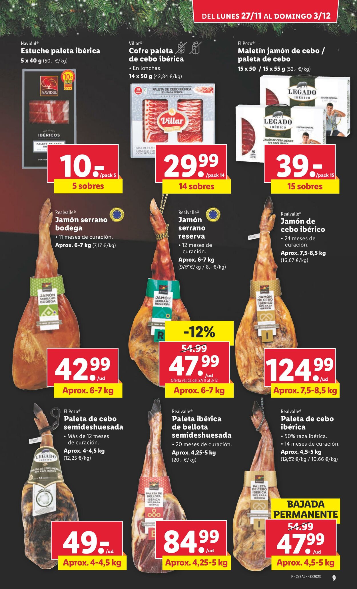 Folleto Lidl 27.11.2023 - 03.12.2023