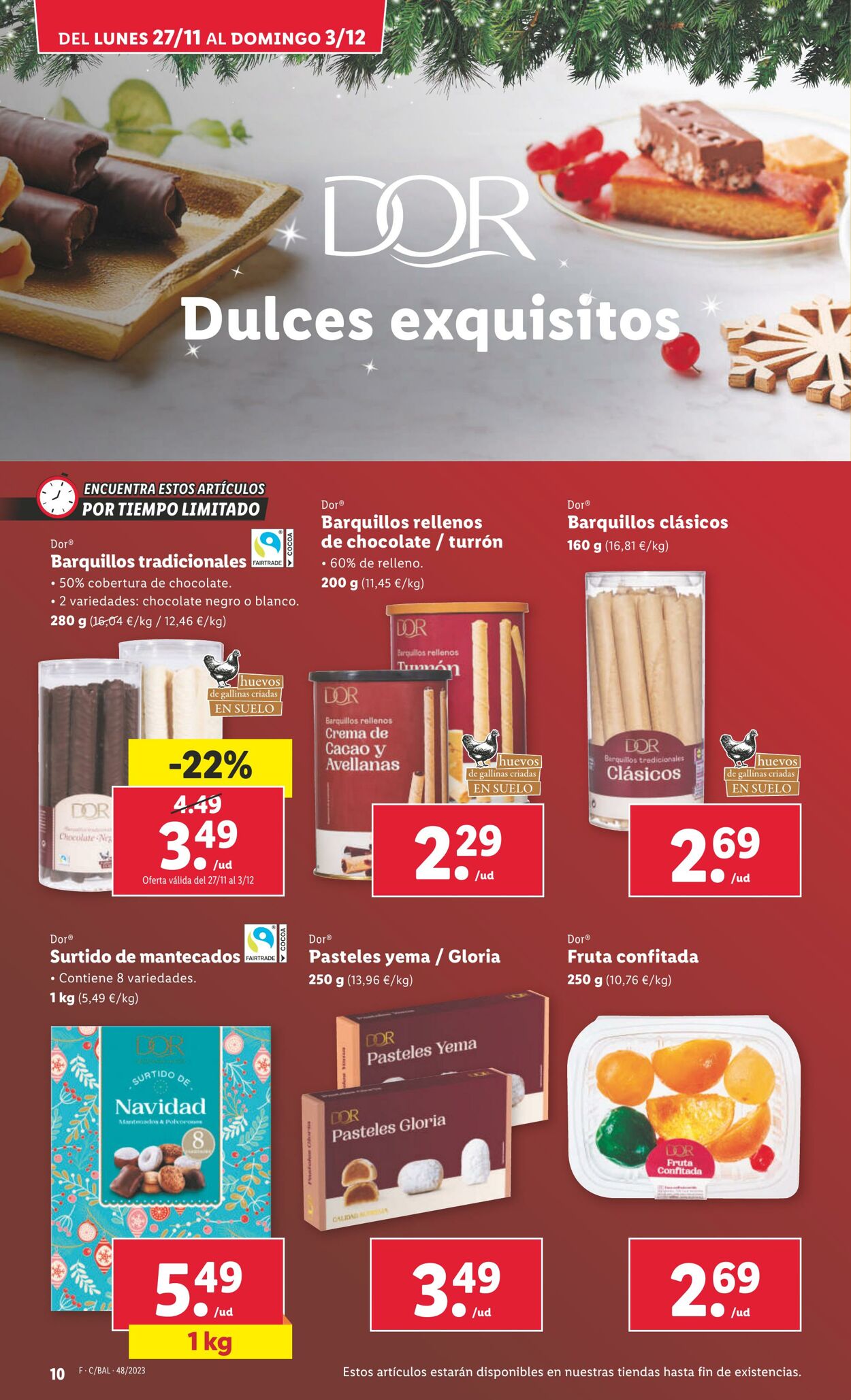 Folleto Lidl 27.11.2023 - 03.12.2023