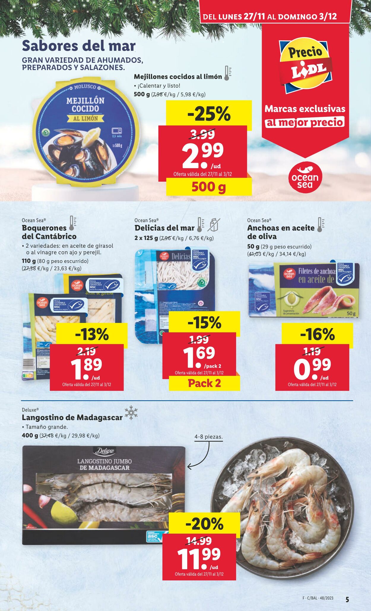 Folleto Lidl 27.11.2023 - 03.12.2023