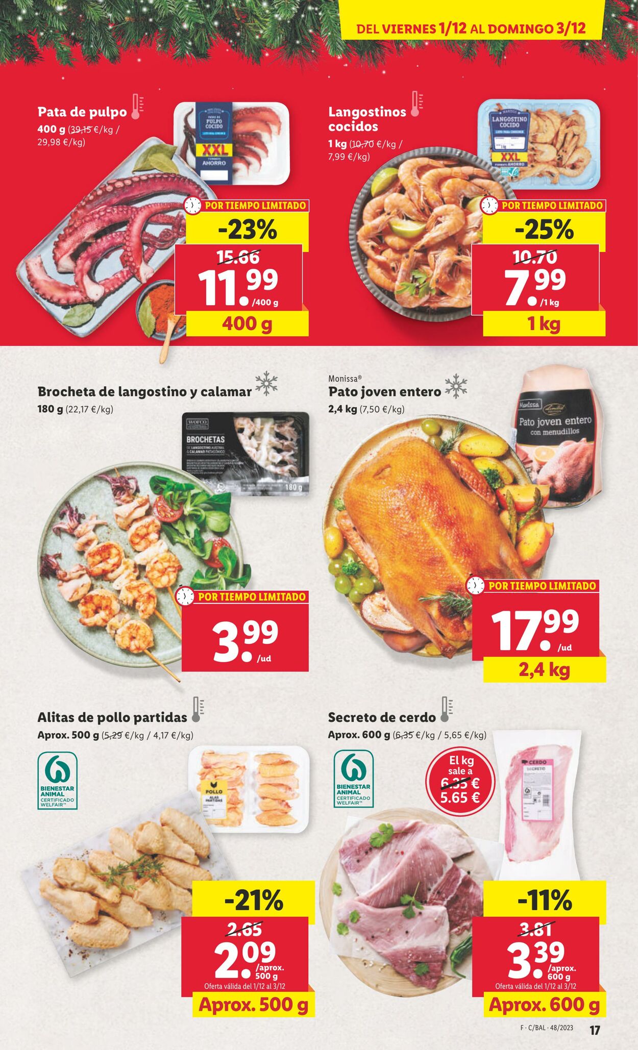 Folleto Lidl 27.11.2023 - 03.12.2023