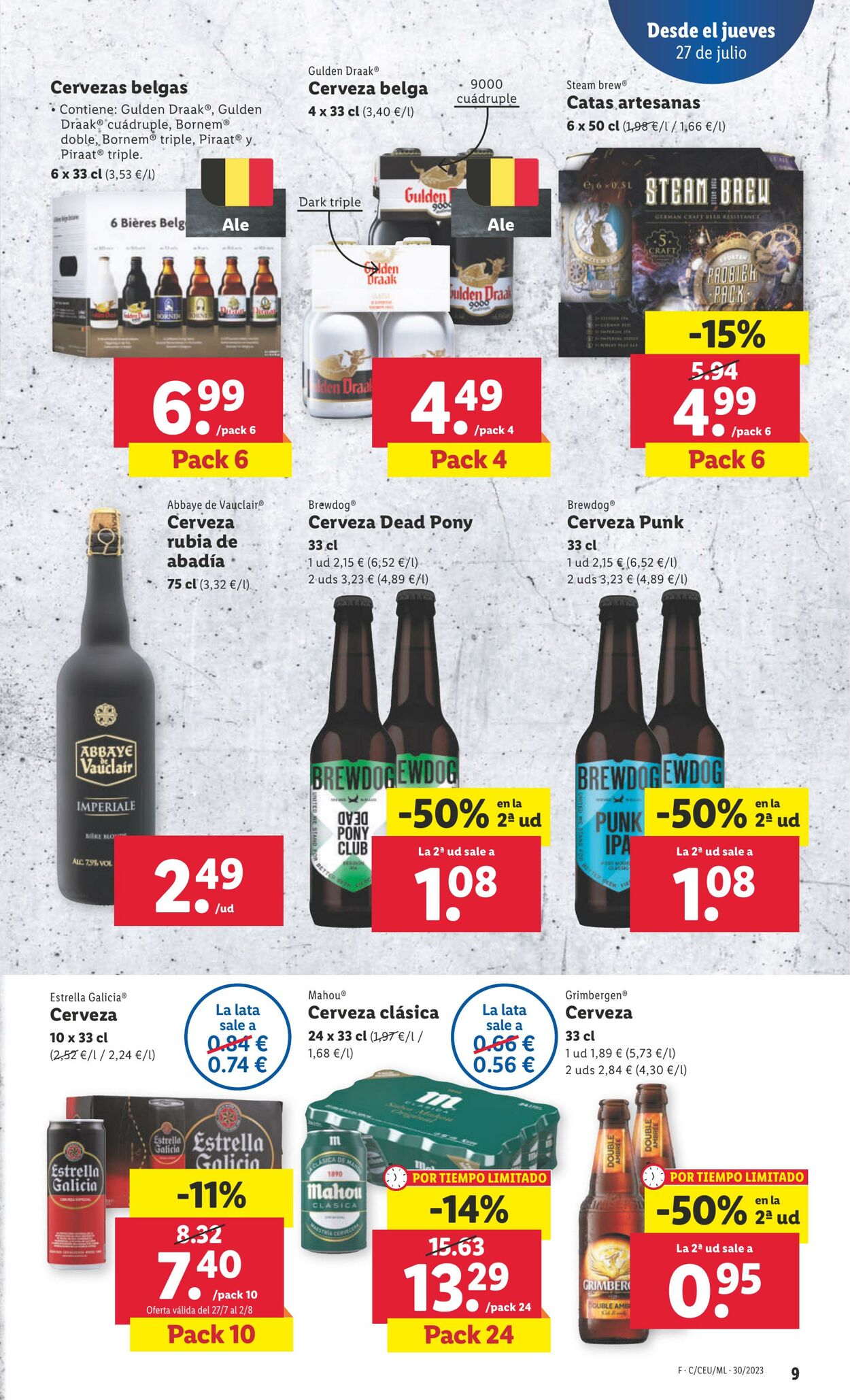 Folleto Lidl 27.07.2023 - 02.08.2023