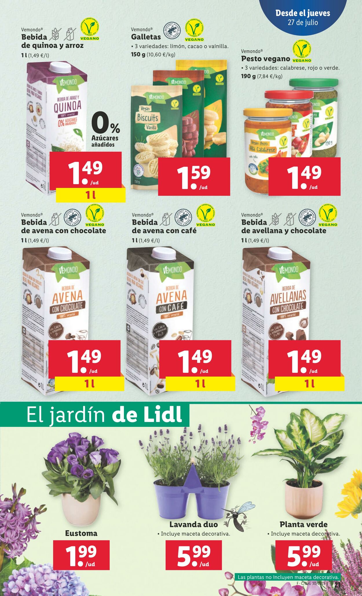 Folleto Lidl 27.07.2023 - 02.08.2023