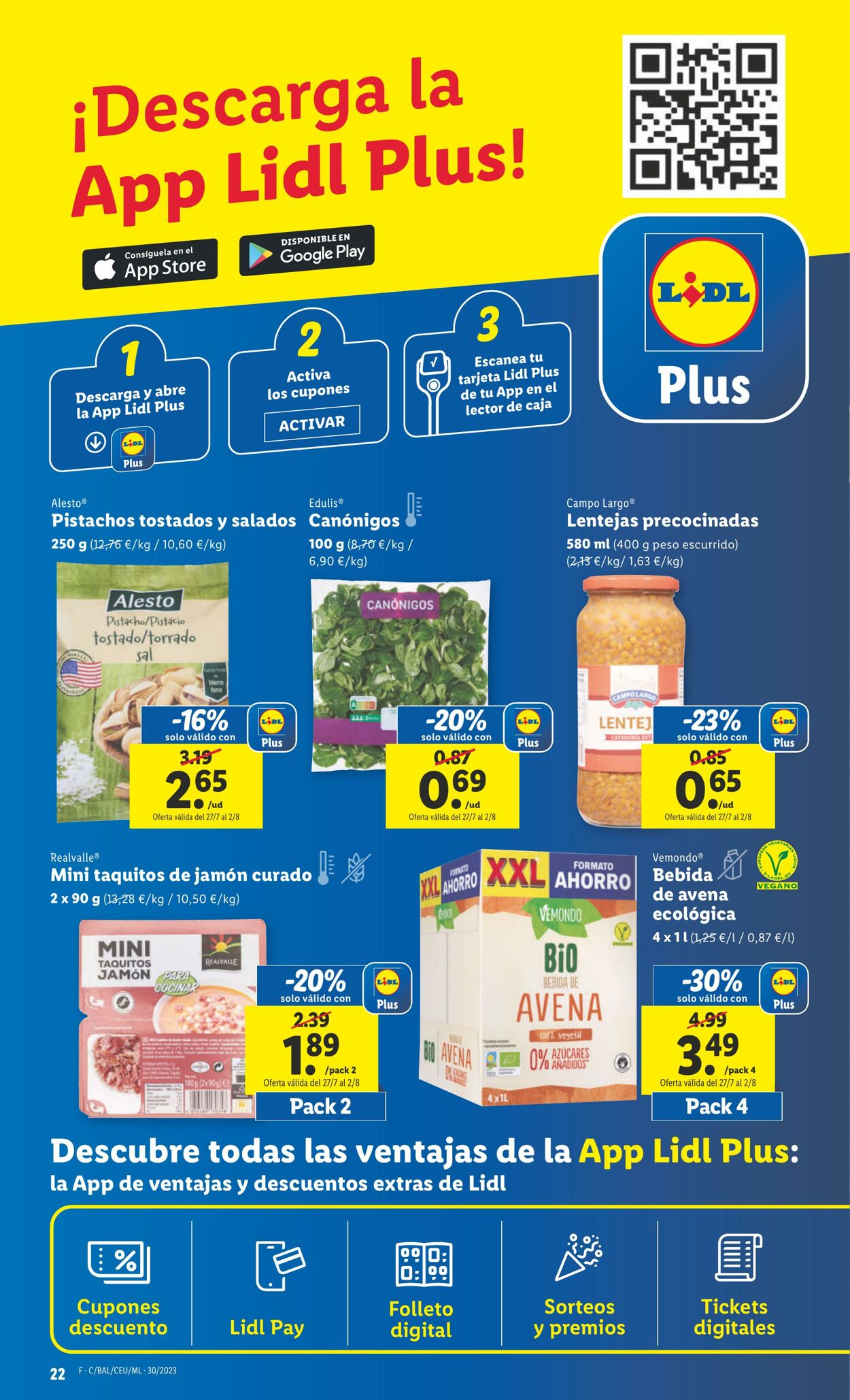 Folleto Lidl 27.07.2023 - 02.08.2023