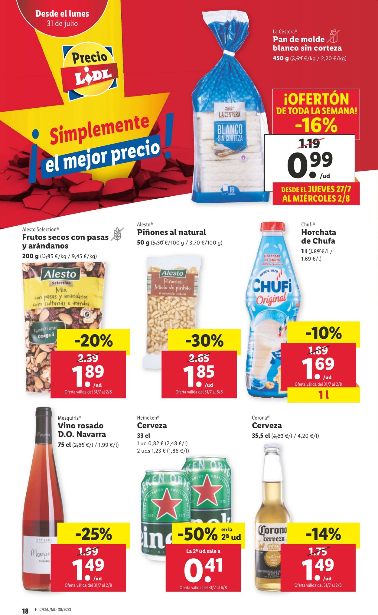 Folleto Lidl 27.07.2023 - 02.08.2023