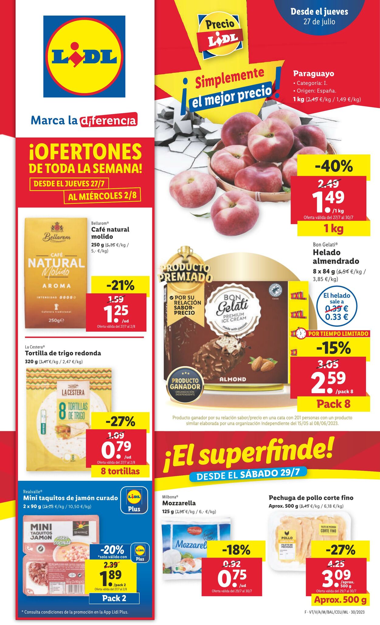 Folleto Lidl 27.07.2023 - 02.08.2023