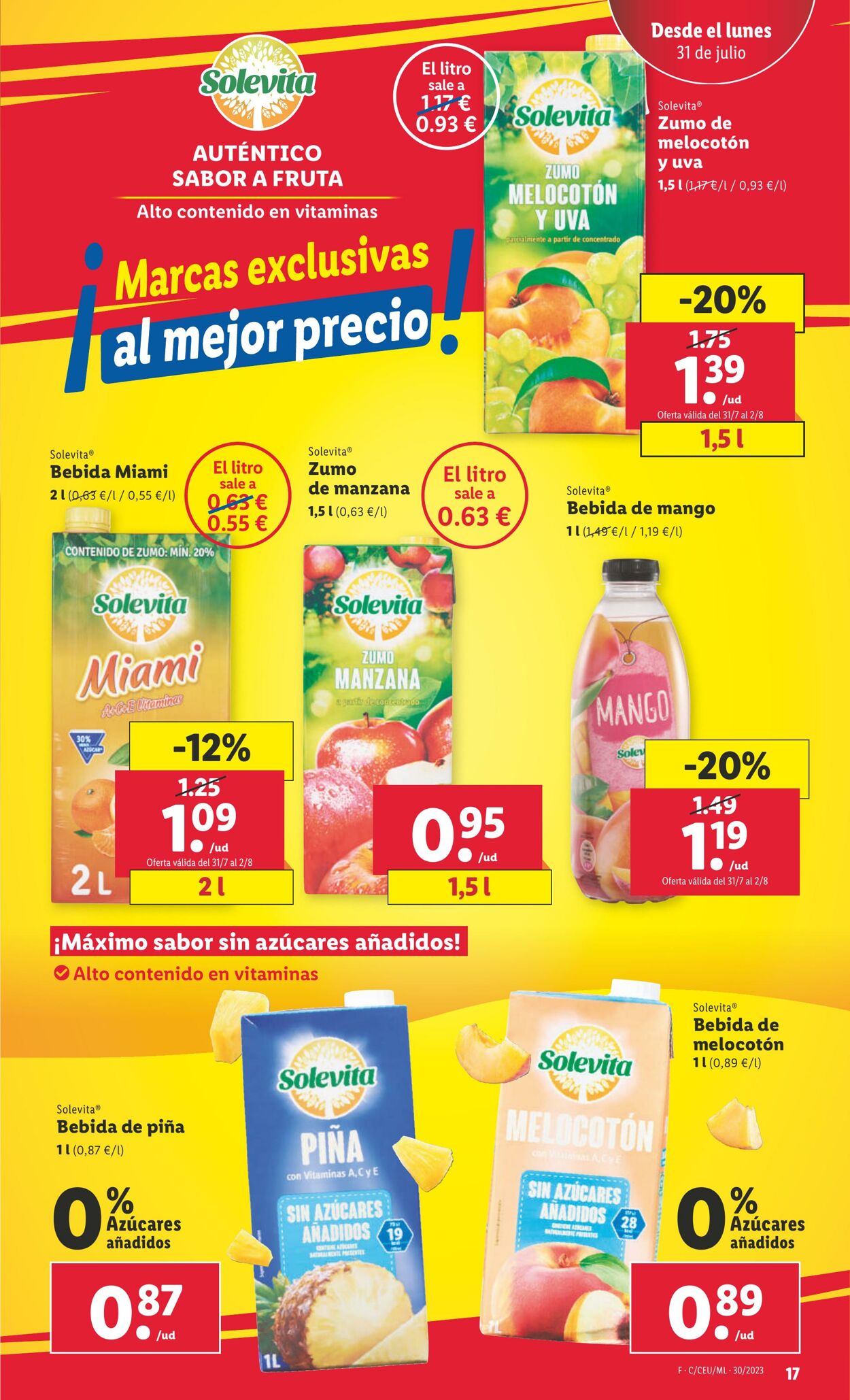 Folleto Lidl 27.07.2023 - 02.08.2023