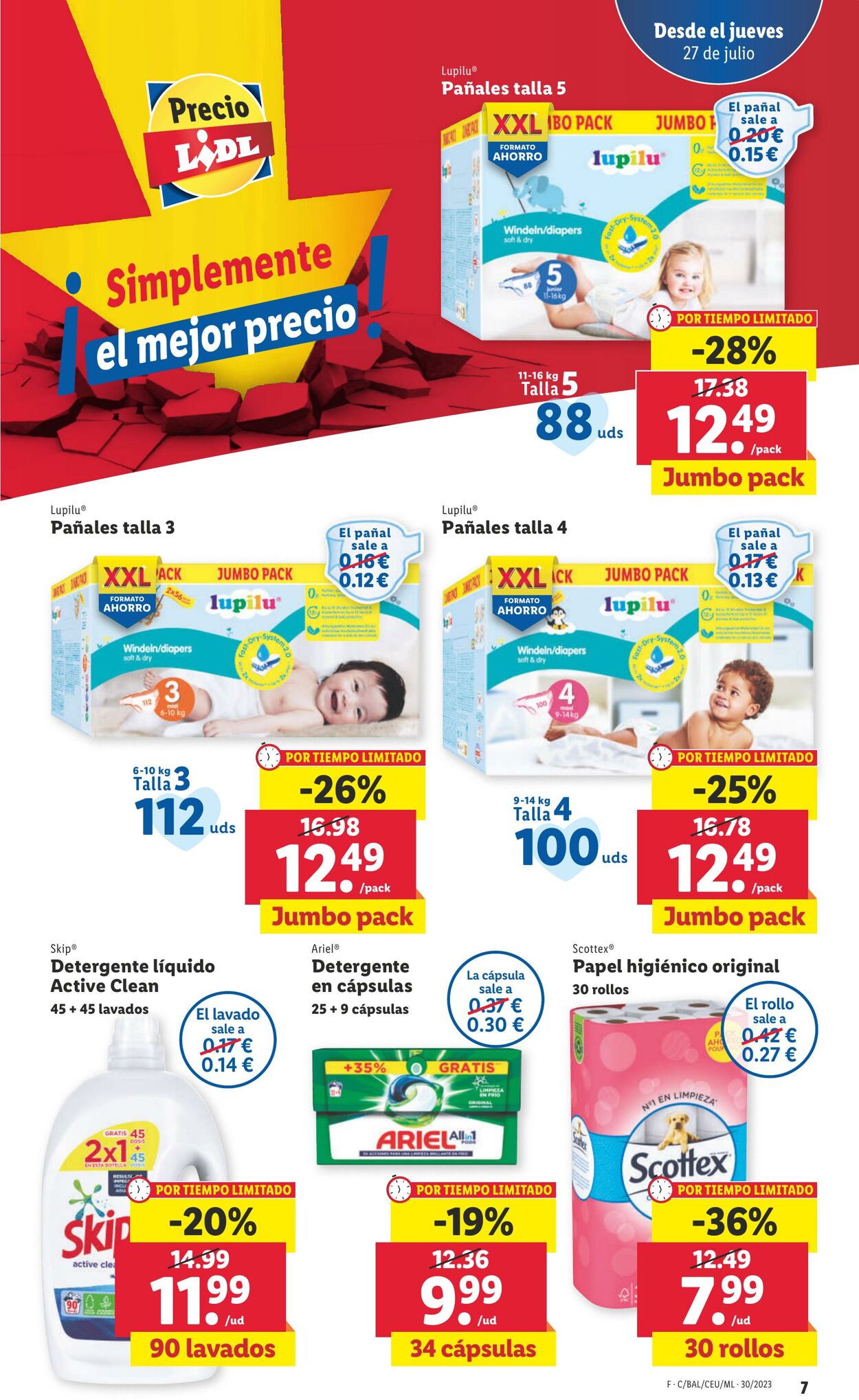 Folleto Lidl 27.07.2023 - 02.08.2023