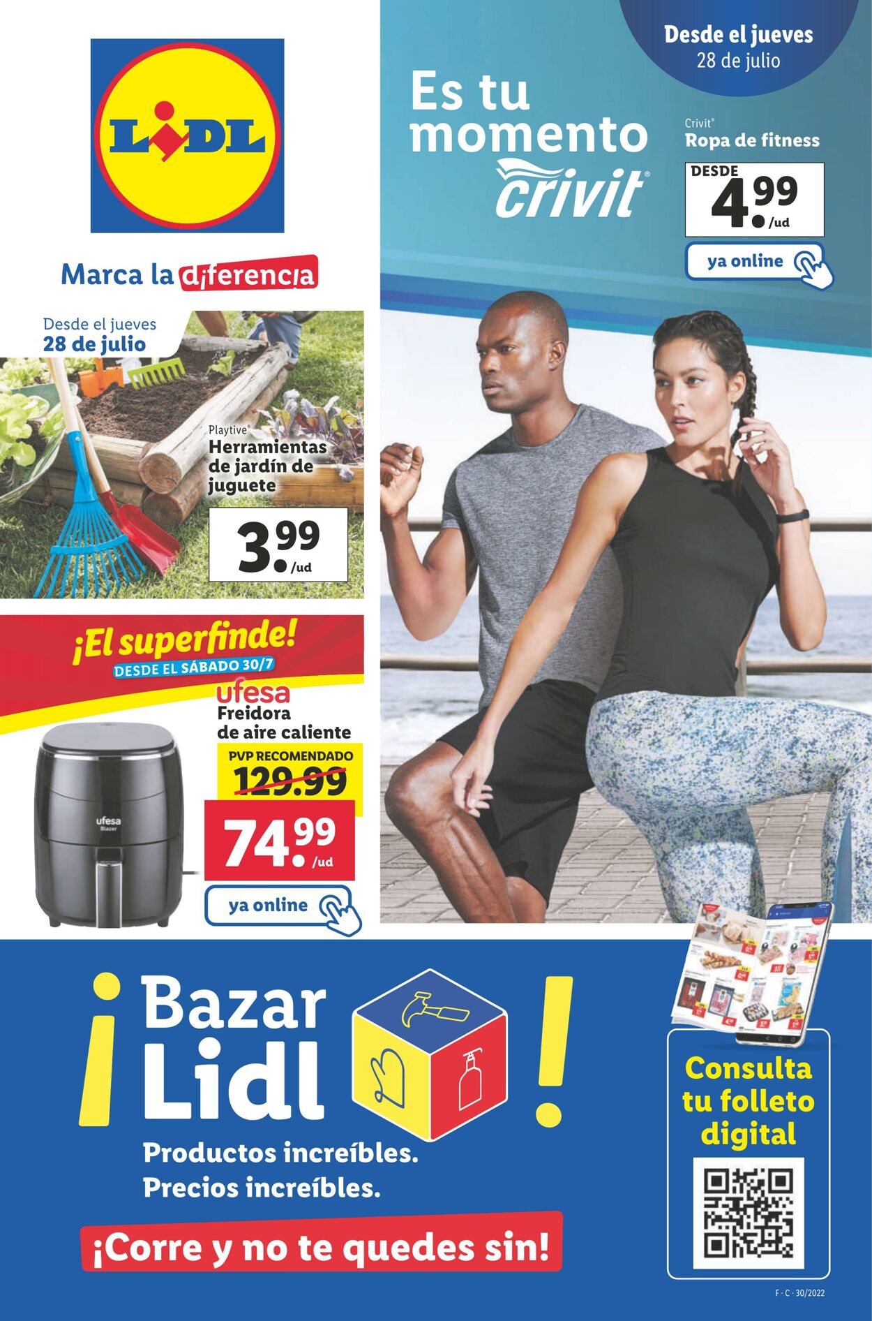 Folleto Lidl 28.07.2022 - 03.08.2022