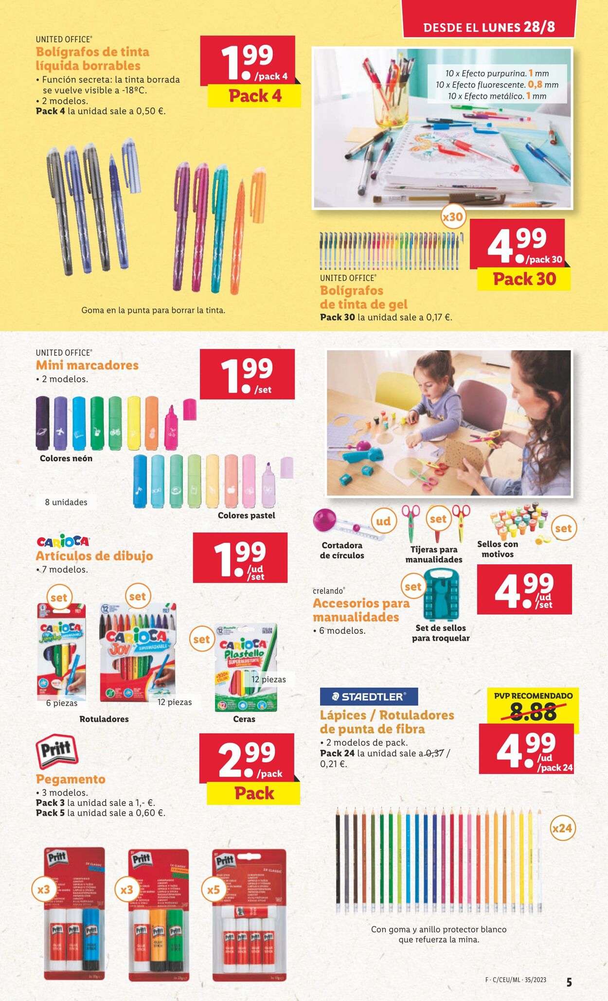 Folleto Lidl 28.08.2023 - 03.09.2023