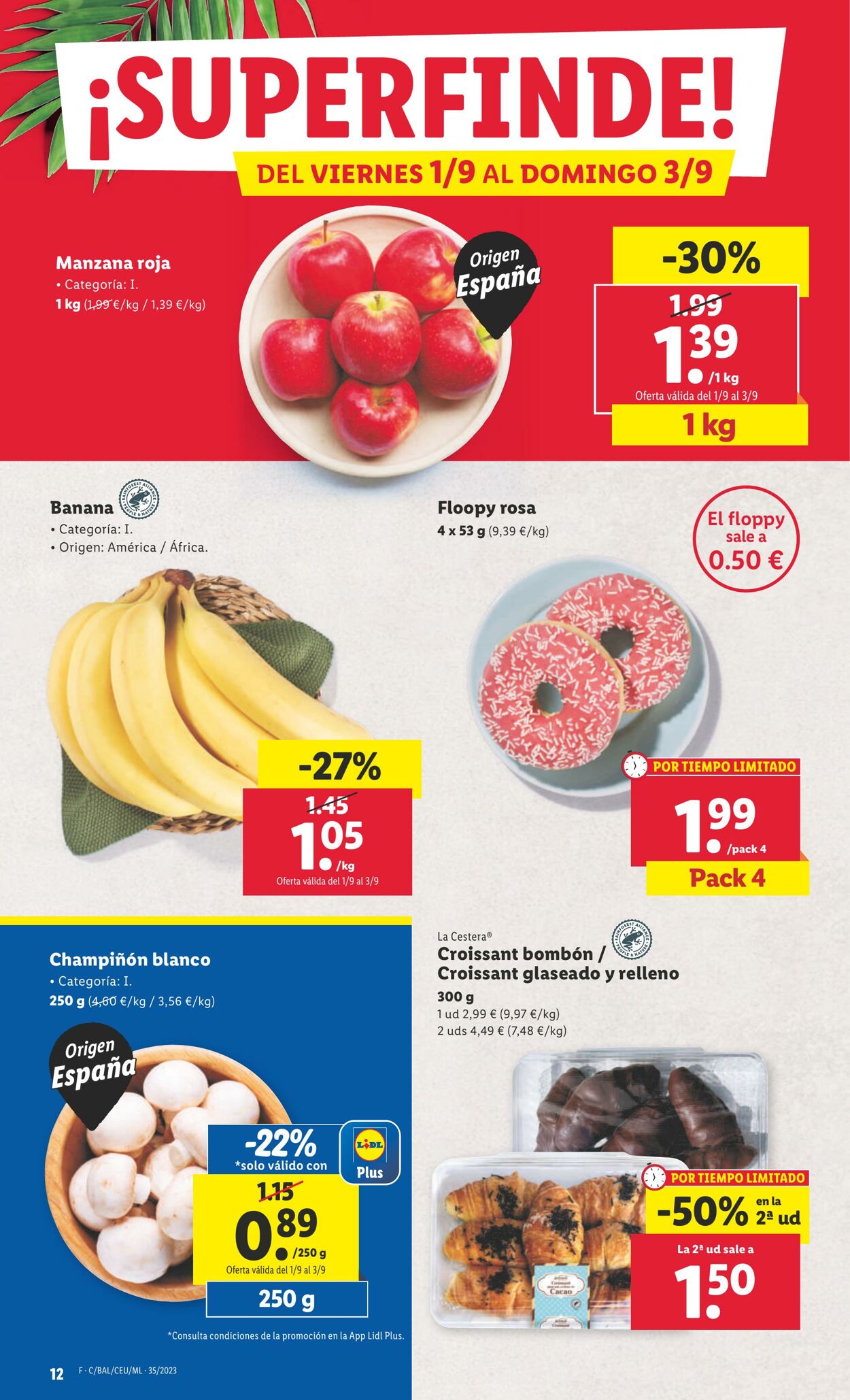 Folleto Lidl 28.08.2023 - 03.09.2023