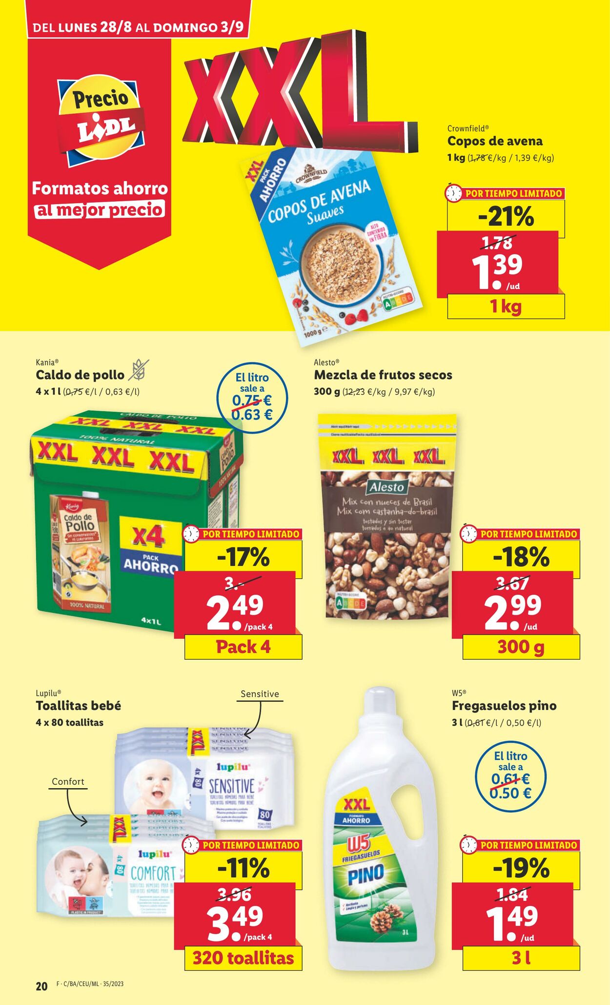 Folleto Lidl 28.08.2023 - 03.09.2023