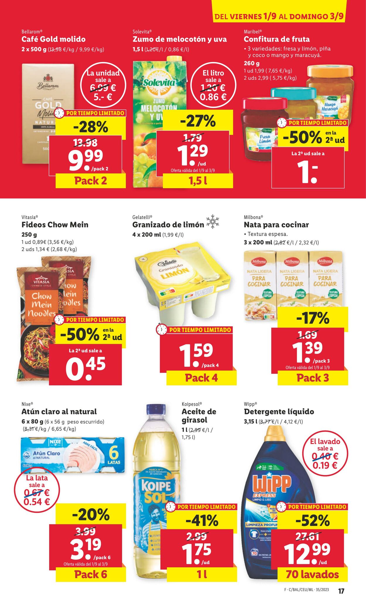 Folleto Lidl 28.08.2023 - 03.09.2023