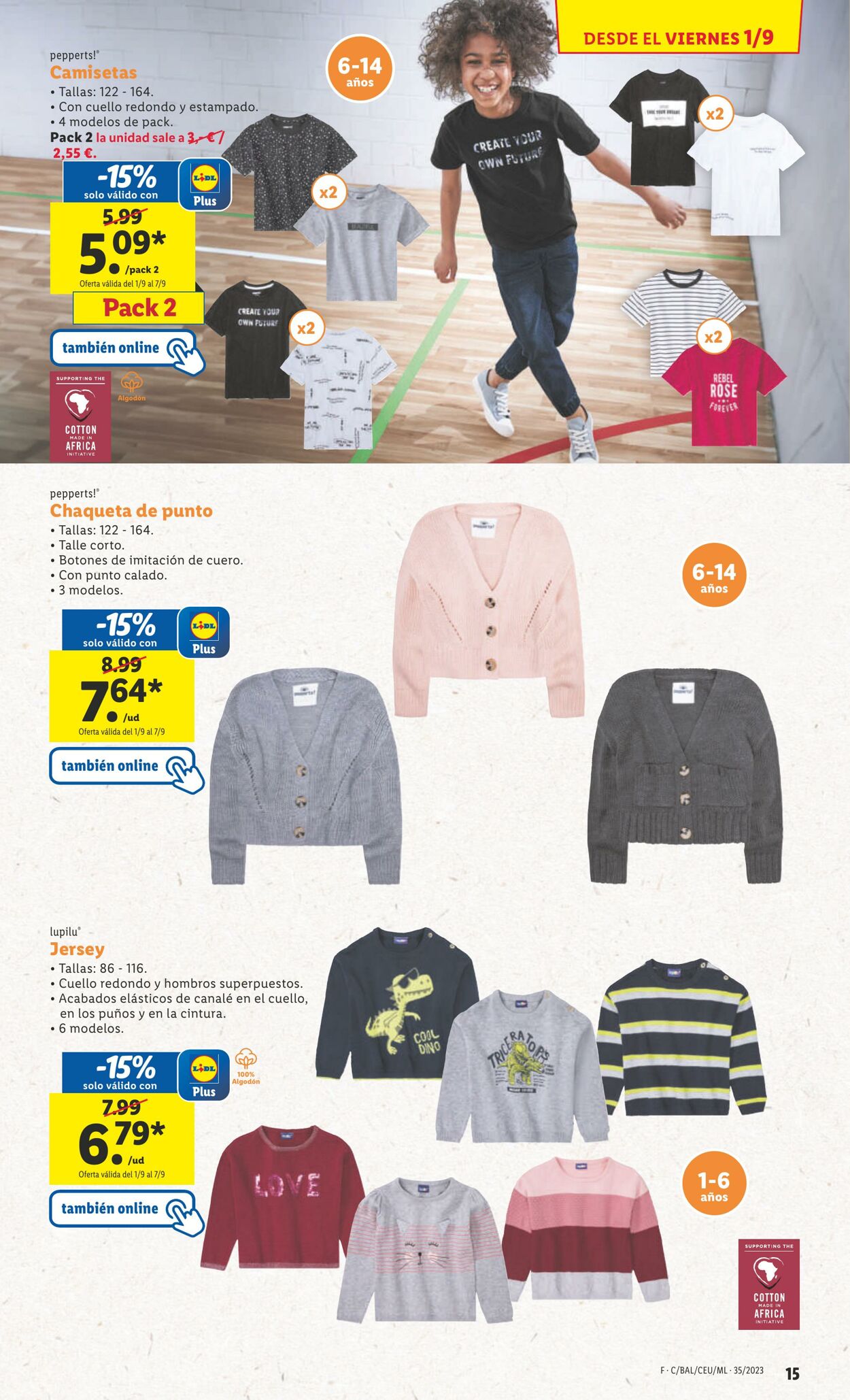 Folleto Lidl 28.08.2023 - 03.09.2023