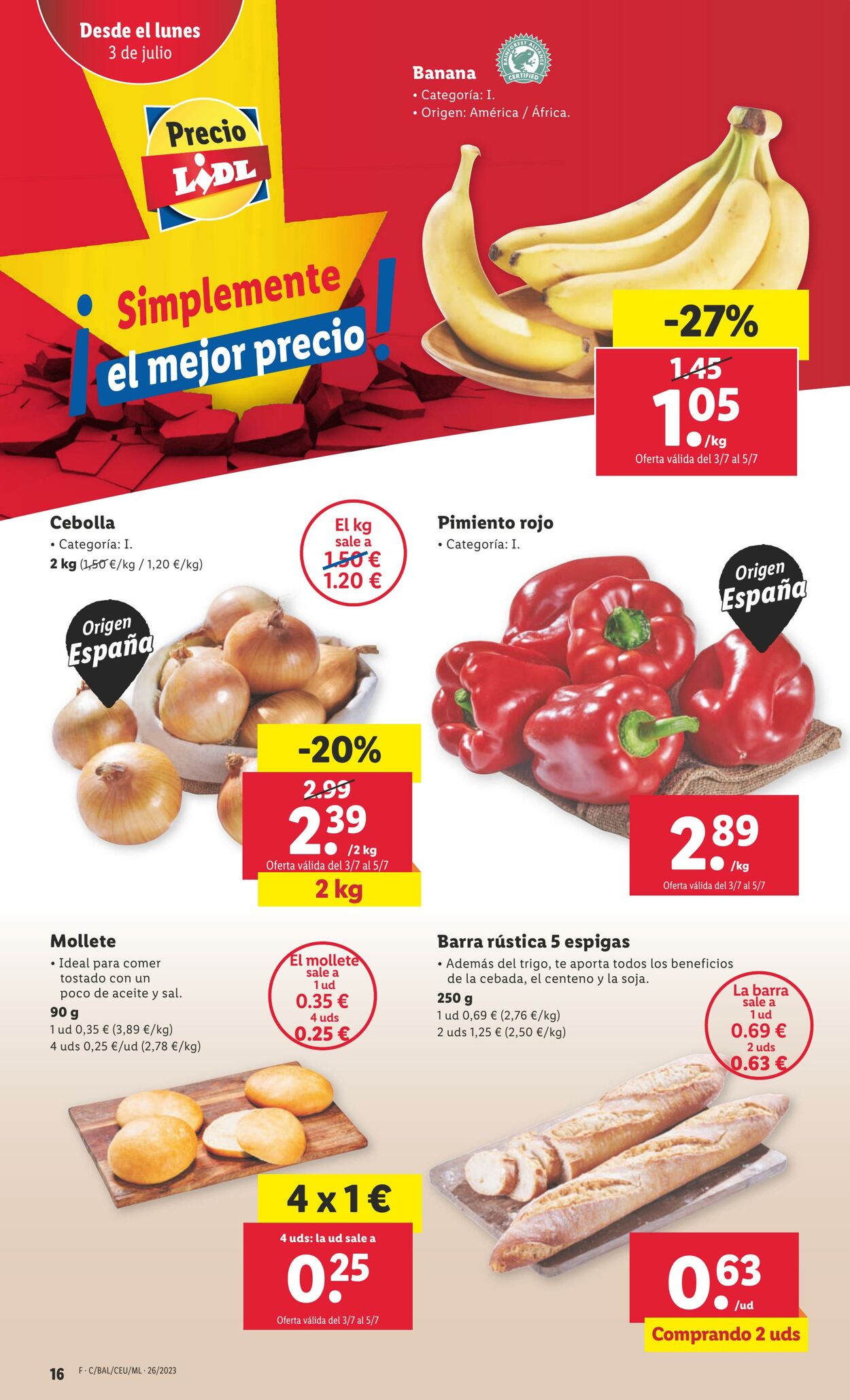 Folleto Lidl 29.06.2023 - 06.07.2023