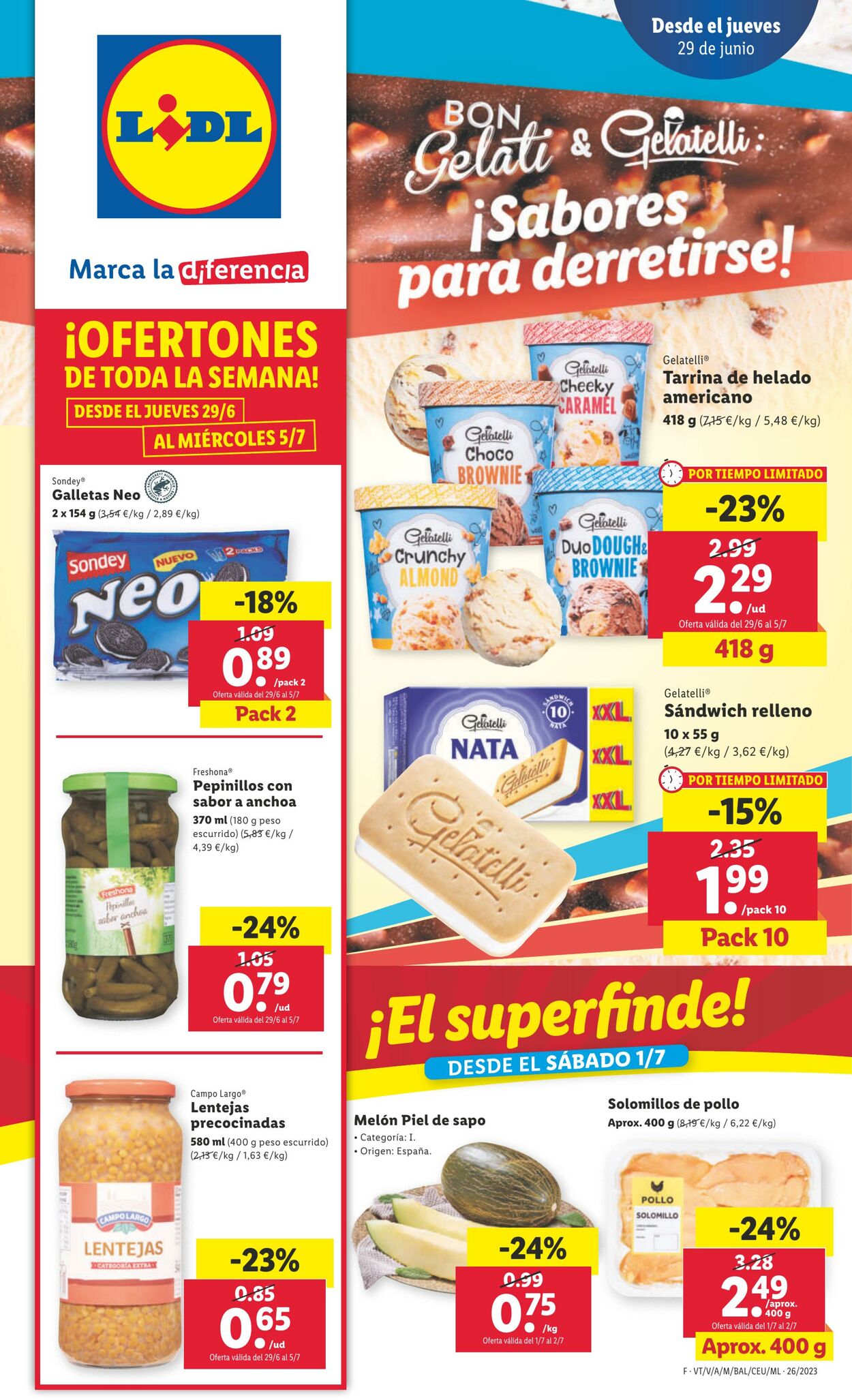 Folleto Lidl 29.06.2023 - 06.07.2023