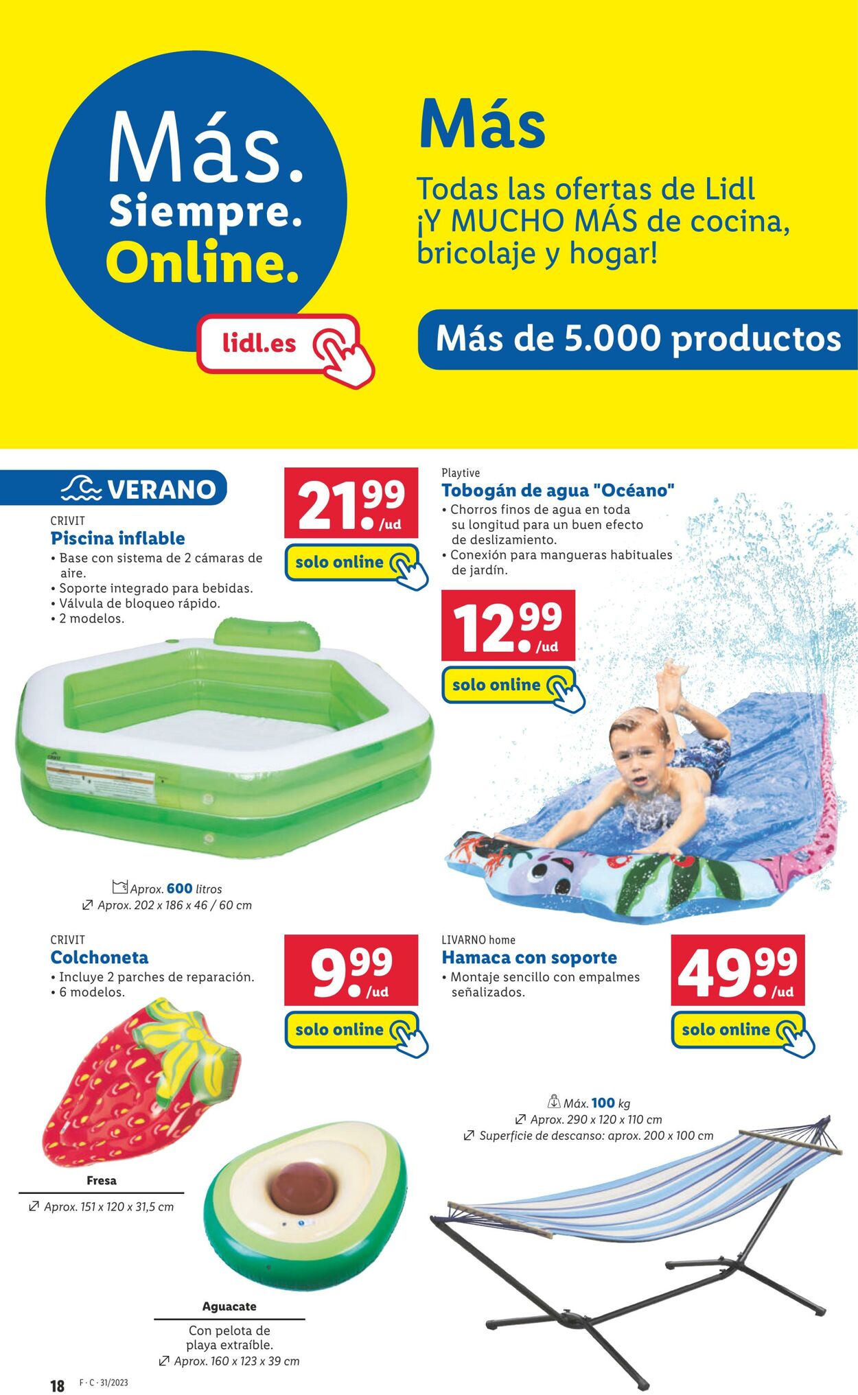 Folleto Lidl 03.08.2023 - 09.08.2023