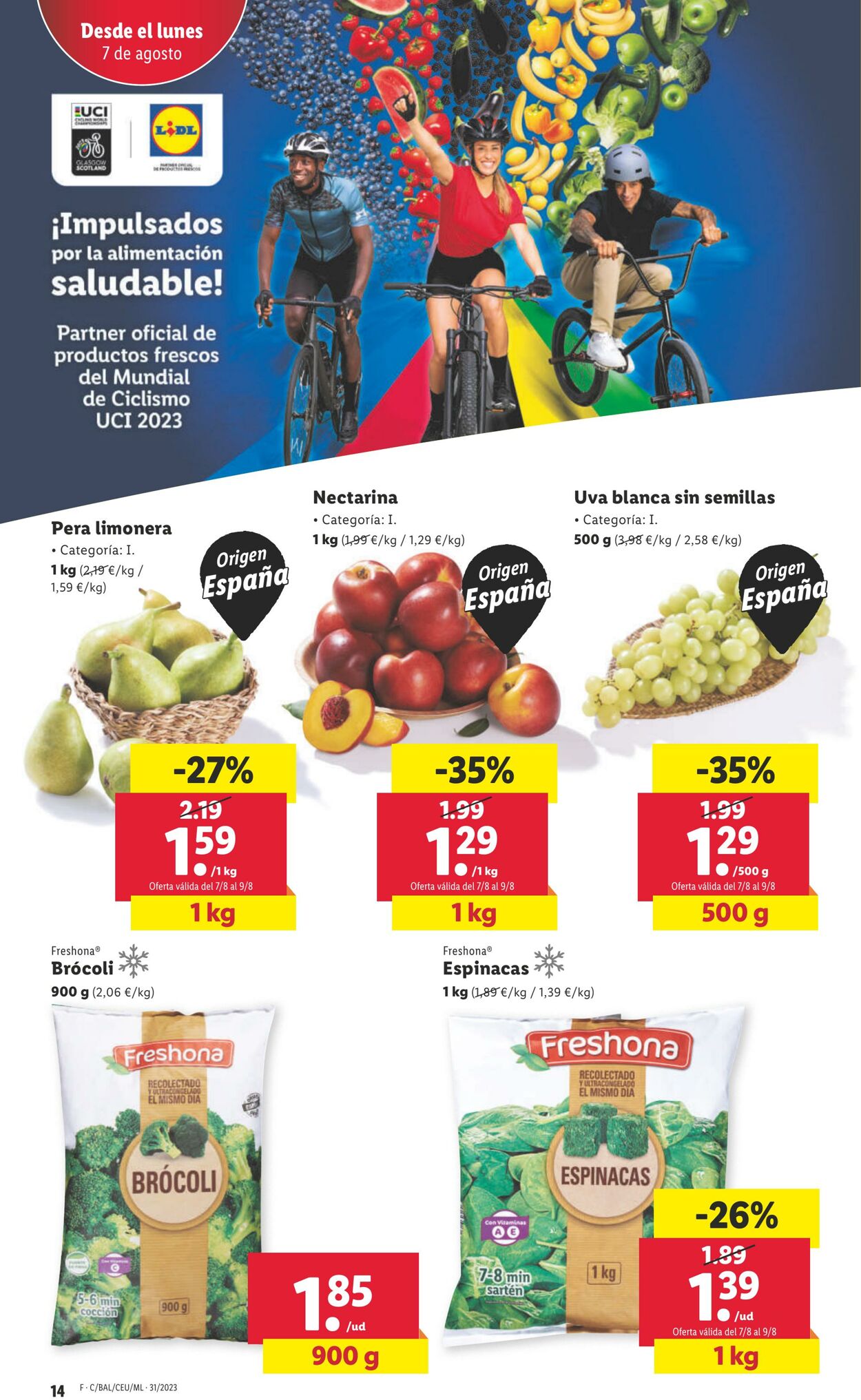 Folleto Lidl 03.08.2023 - 09.08.2023