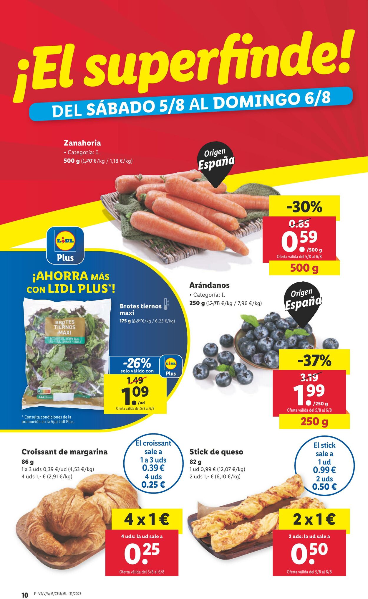 Folleto Lidl 03.08.2023 - 09.08.2023