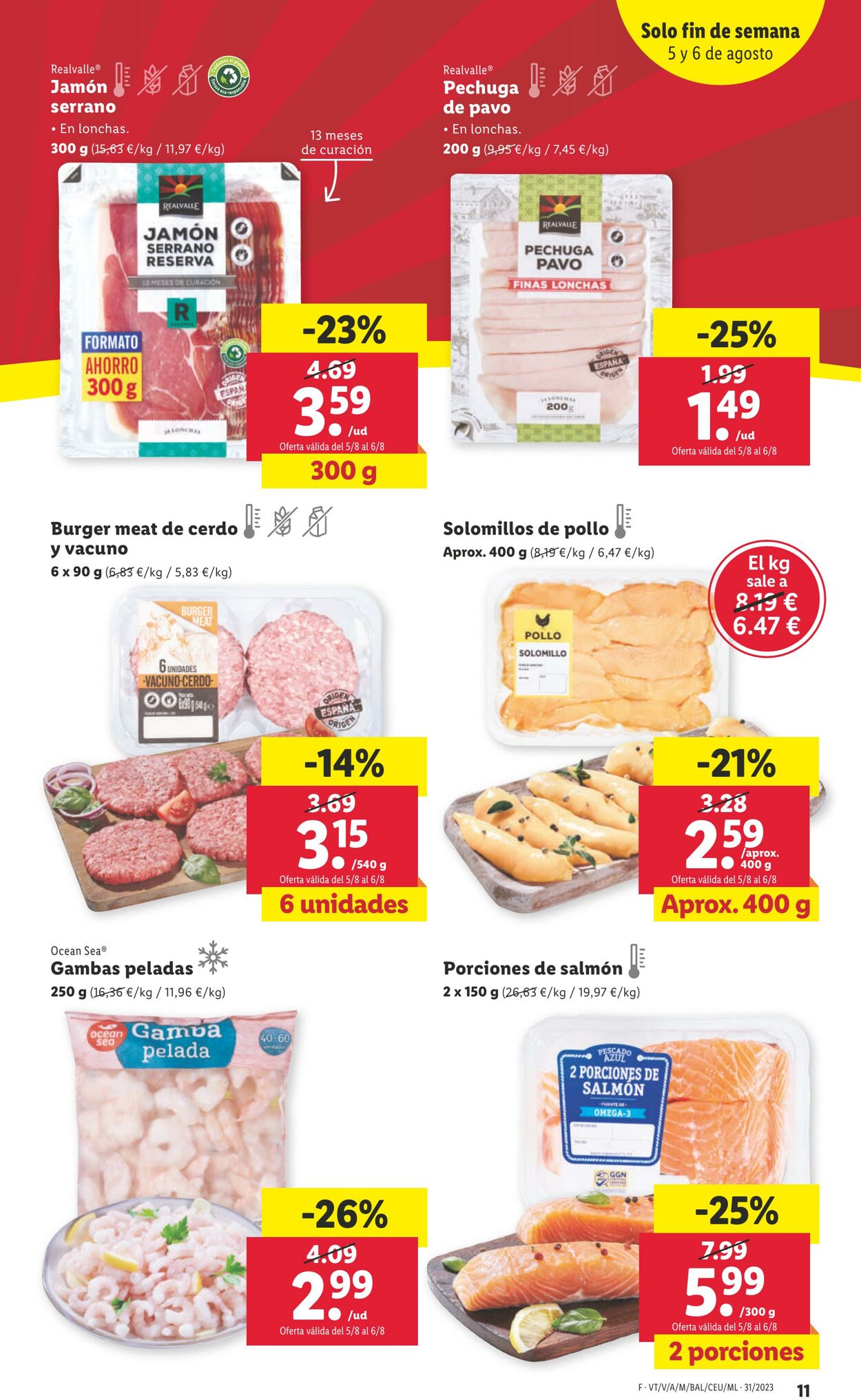 Folleto Lidl 03.08.2023 - 09.08.2023