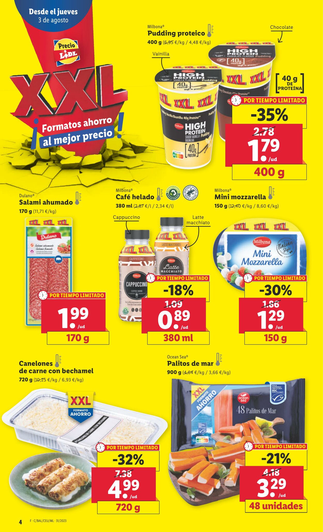 Folleto Lidl 03.08.2023 - 09.08.2023