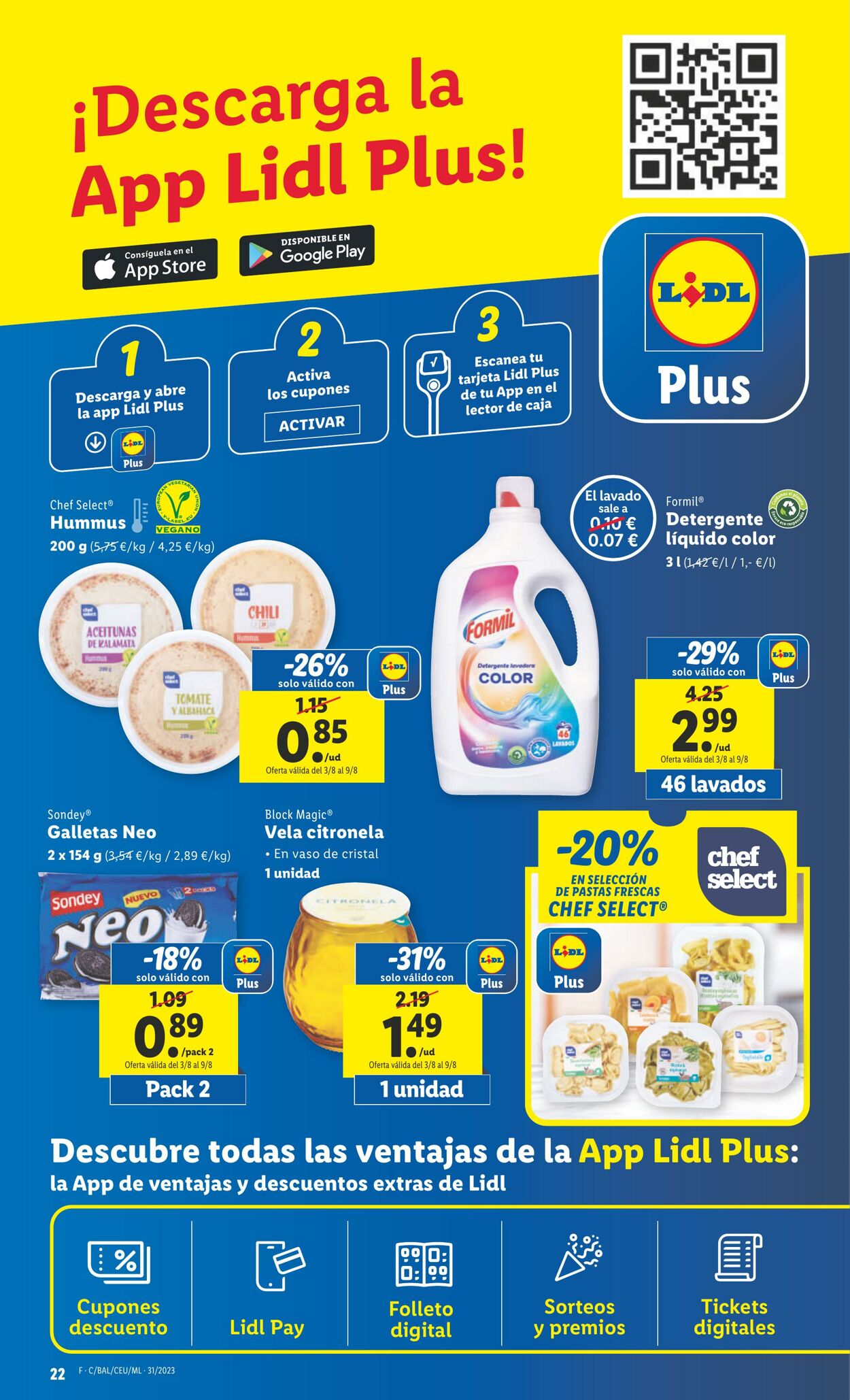 Folleto Lidl 03.08.2023 - 09.08.2023