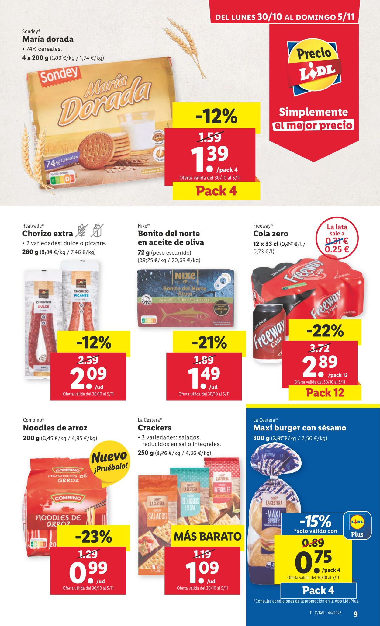 Folleto Lidl 30.10.2023 - 05.11.2023