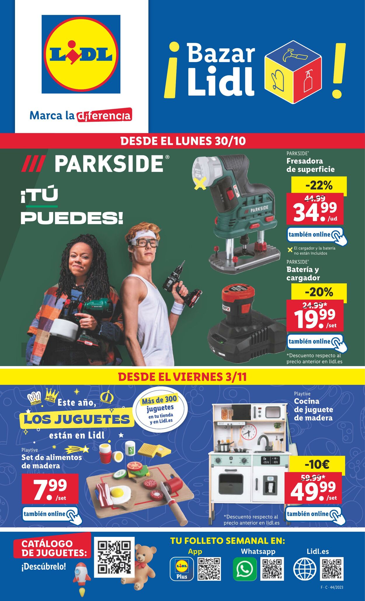 Folleto Lidl 30.10.2023 - 05.11.2023