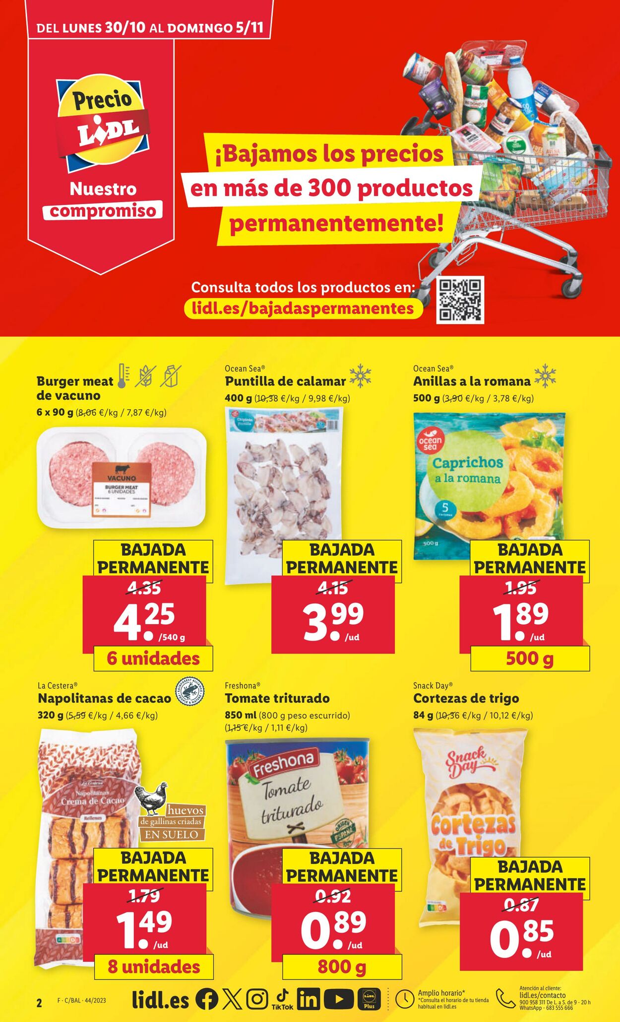 Folleto Lidl 30.10.2023 - 05.11.2023