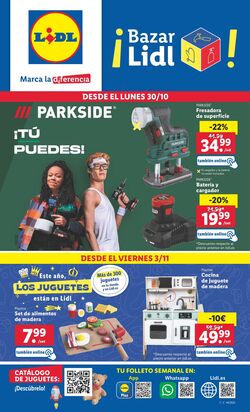 Folleto Lidl 30.10.2023 - 05.11.2023