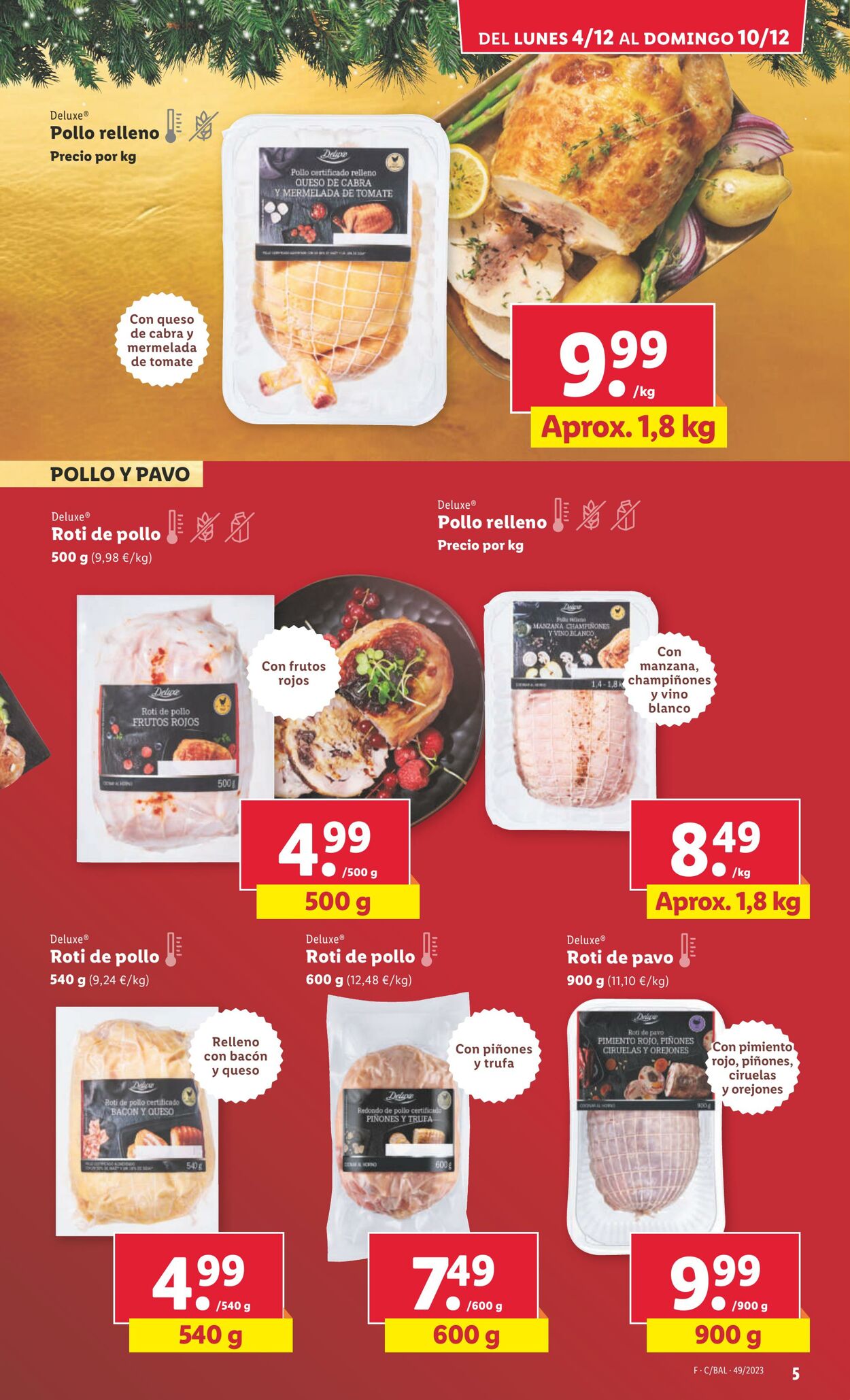 Folleto Lidl 04.12.2023 - 10.12.2023