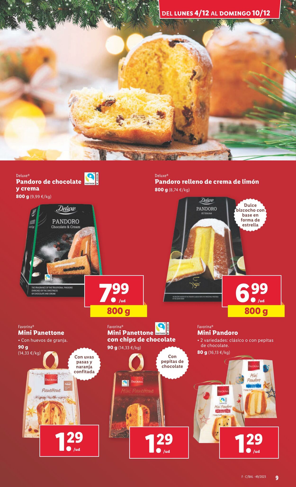 Folleto Lidl 04.12.2023 - 10.12.2023