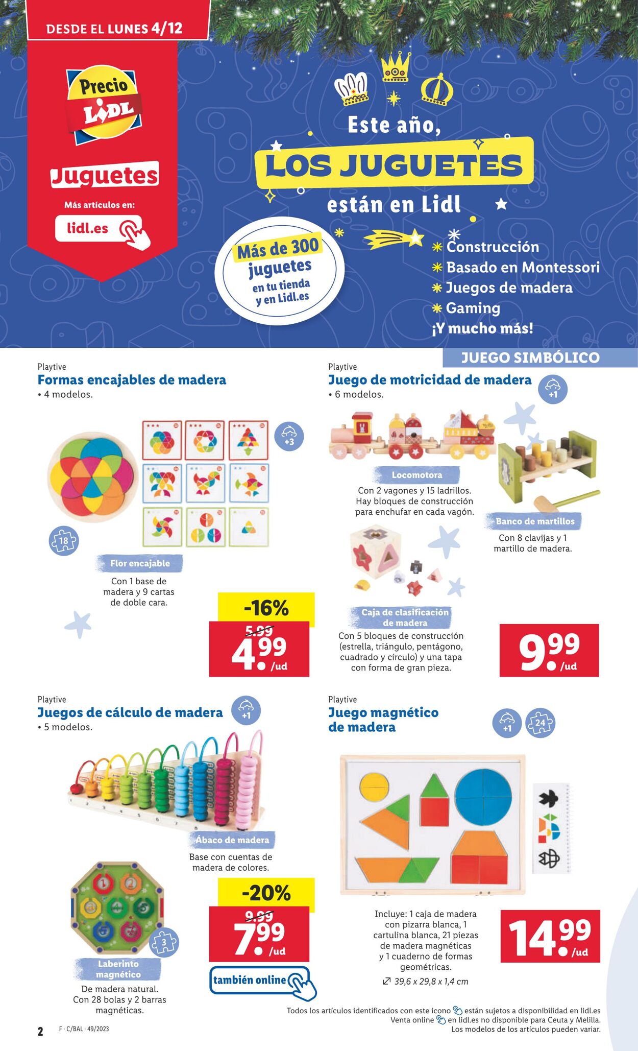 Folleto Lidl 04.12.2023 - 10.12.2023