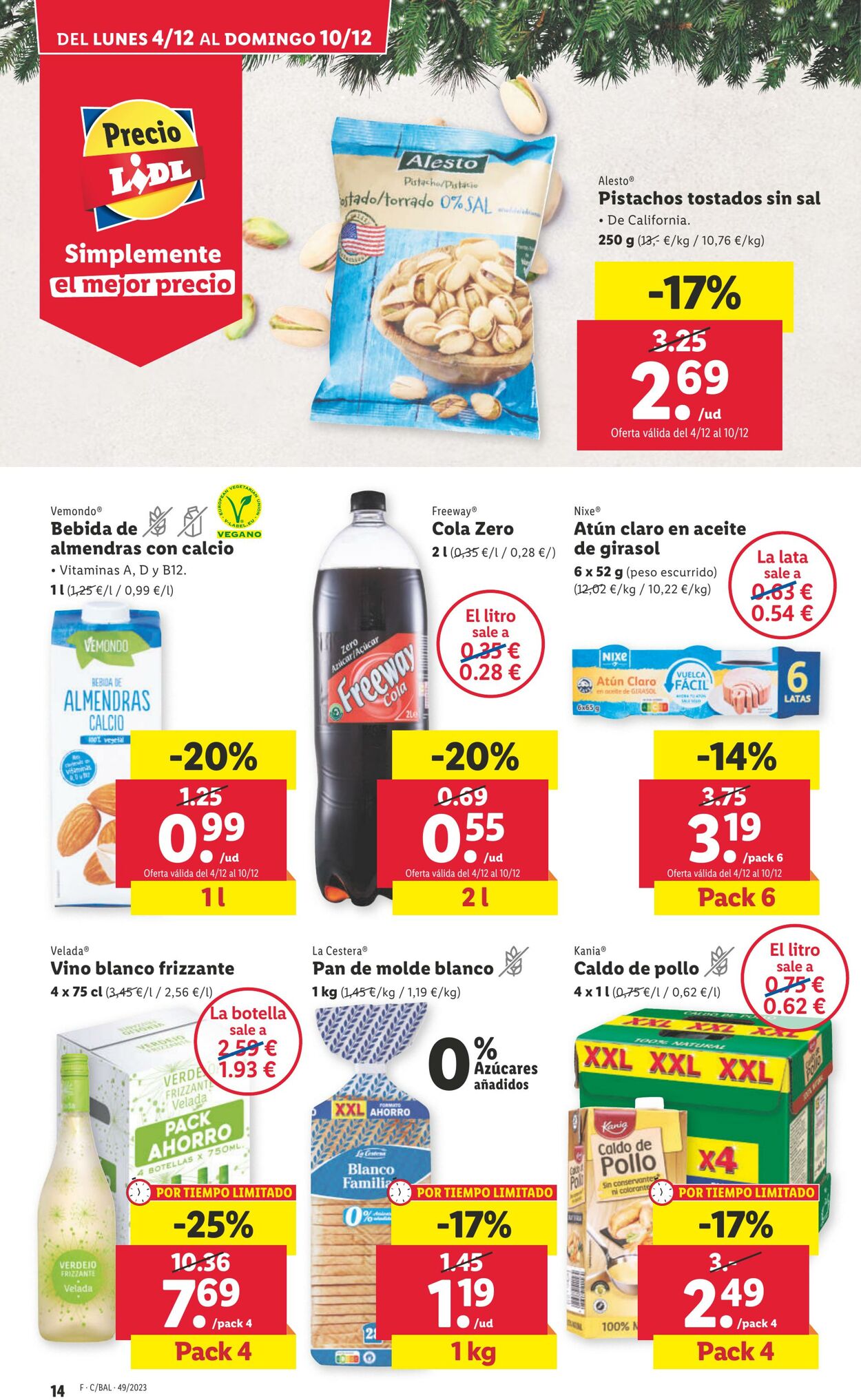 Folleto Lidl 04.12.2023 - 10.12.2023