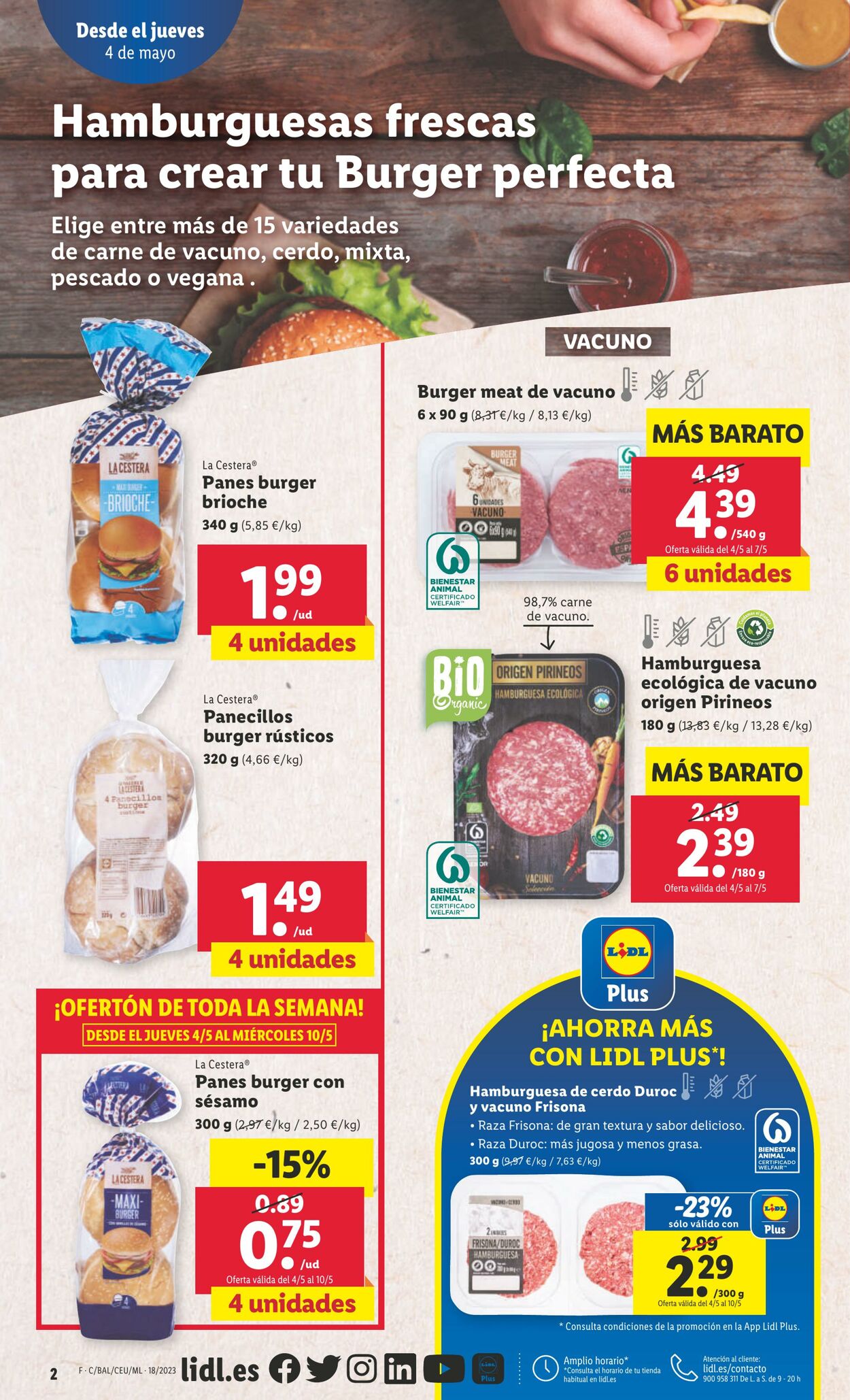 Folleto Lidl 04.05.2023 - 10.05.2023